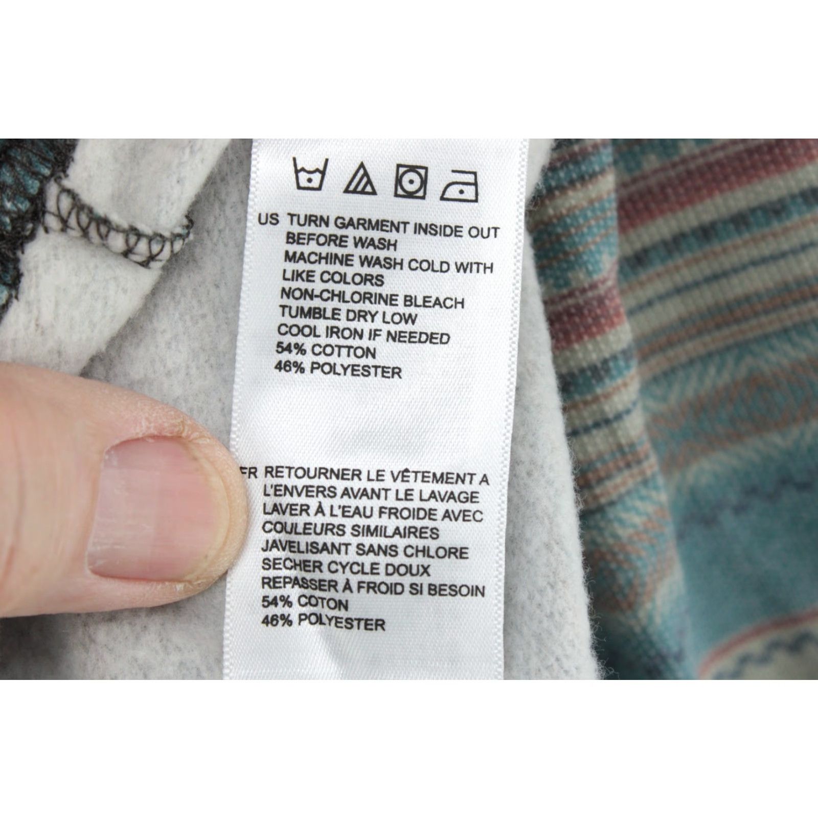 Vissla VISSLA Hoodie Mens Multicolor Striped Fleece Surf Skate Coastal Pullover NWT Size US L / EU 52-54 / 3 - 7 Thumbnail
