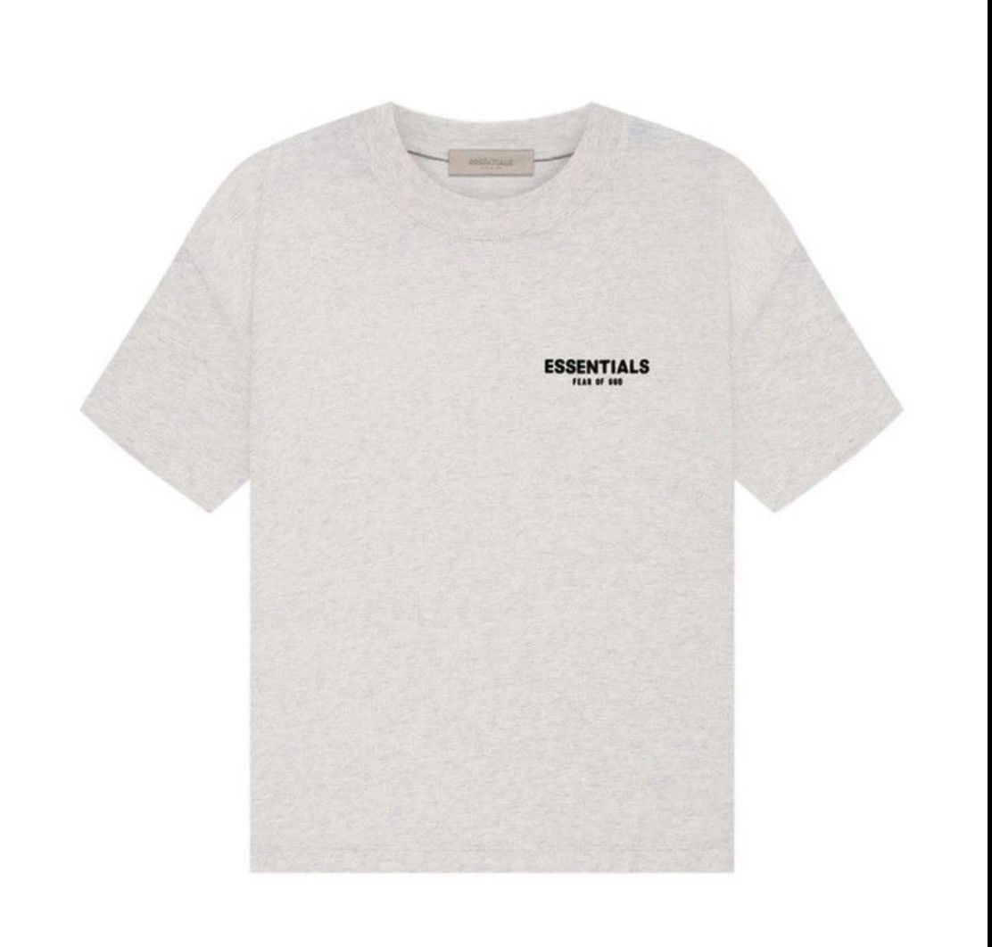 Essentials Fear of God Essentials Tee 'Light Oatmeal' | Men's Size XL Size US XL / EU 56 / 4 - 1 Thumbnail