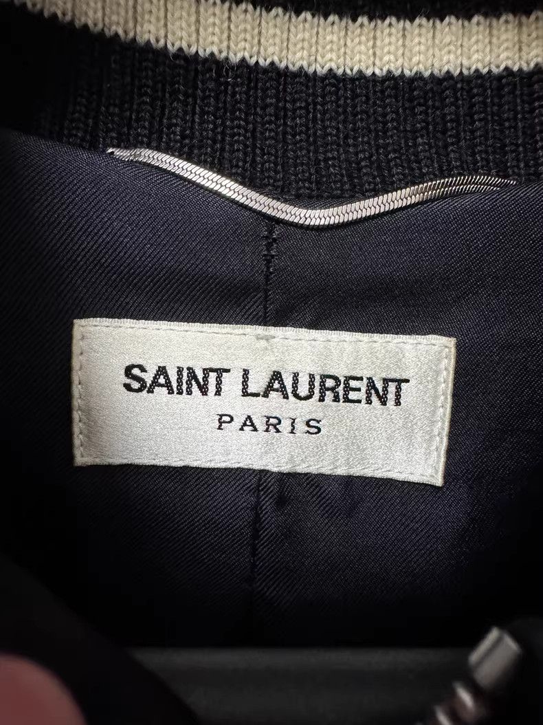 Saint Laurent Paris Saint Laurent 14ss blood tooth silk jacket Size US S / EU 44-46 / 1 - 5 Thumbnail