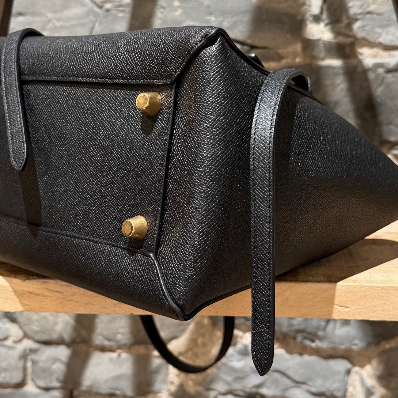 Celine Celine 2018 Black Leather Mini Belt Bag Size ONE SIZE - 9 Thumbnail