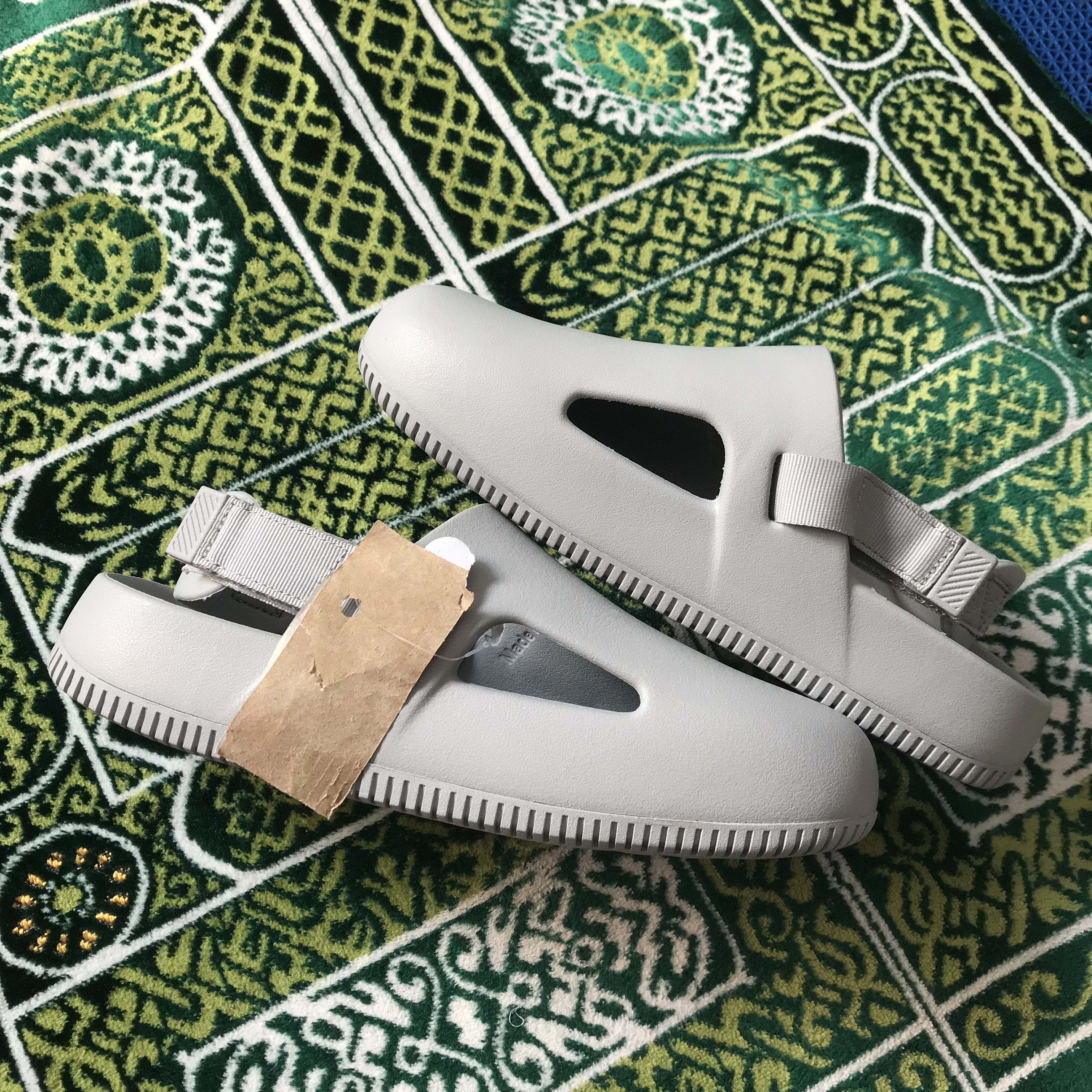 Nike Nike Calm Mule Light Smoke Grey Clog Clogs Slide loafer Size US 8 / EU 41 - 11 Thumbnail