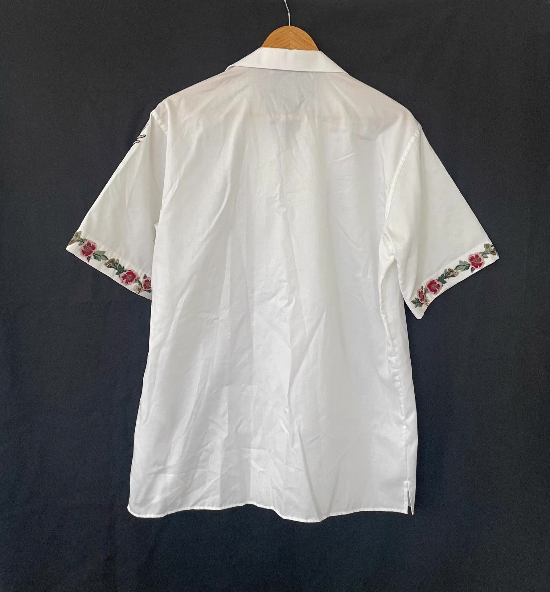 Gucci Gucci 17SS Dragon Embroidered Short-Sleeve Shirt Ｑ21 Size US S / EU 44-46 / 1 - 2 Thumbnail