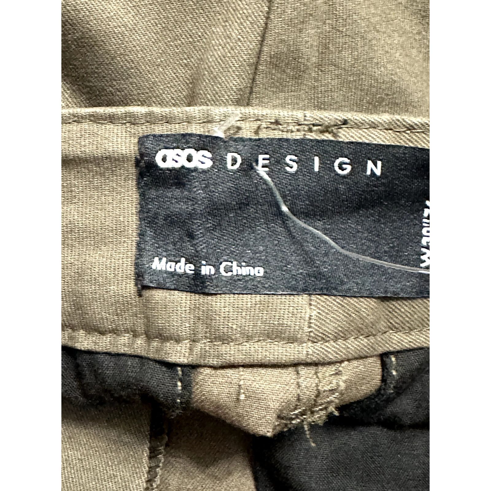 Asos ASOS Chino Shorts Pocket Relaxed Fit Dark Green Mens 30 NWOT Size US 30 / EU 46 - 9 Thumbnail