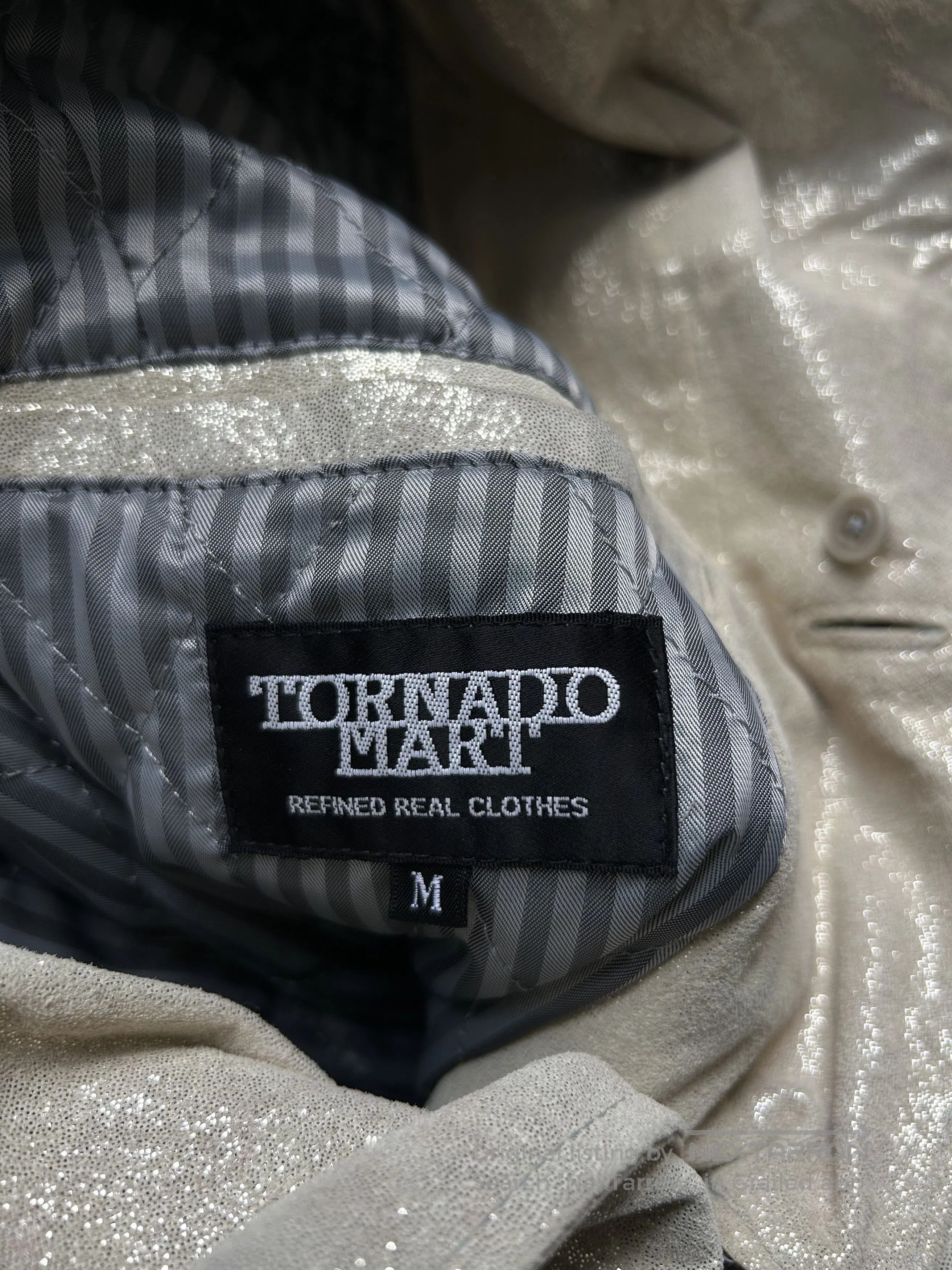 Tornado Mart Tornado Mart 90s Long Leather Coat. Size US M / EU 48-50 / 2 - 8 Thumbnail