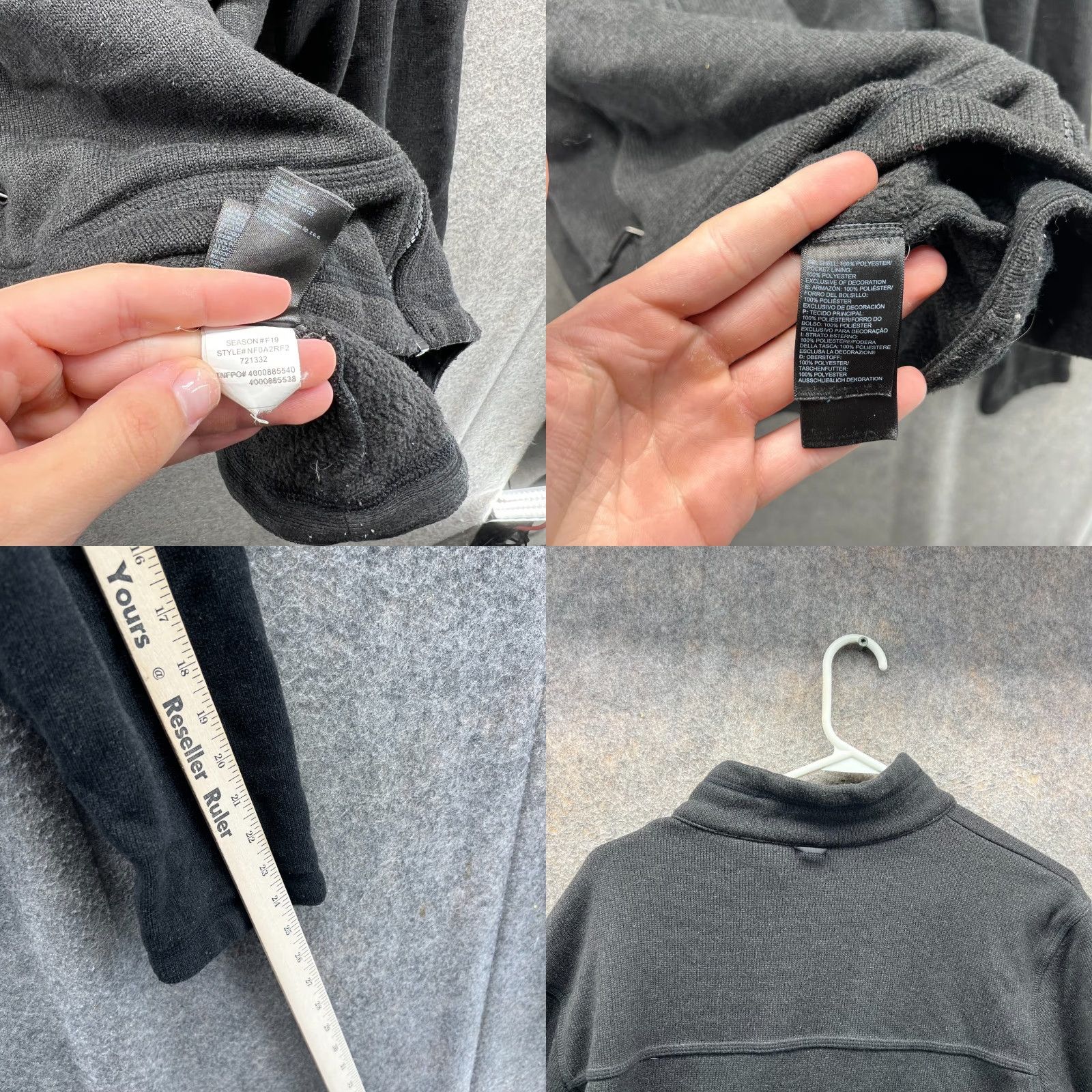 The North Face The North Face Jacket Mens Large Black Full Zip Fleece Gallio Triclimate Inside Size US L / EU 52-54 / 3 - 8 Thumbnail