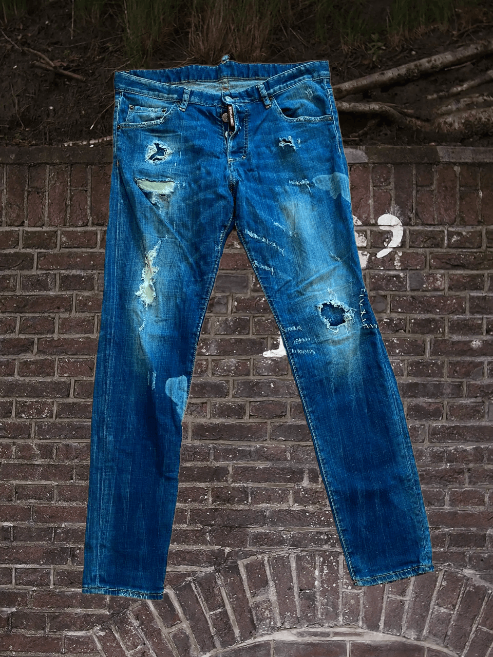Dsquared2 Dsquared2 Jeans Size 52 Distressed Denim STREETWEAR Size US 36 / EU 52 - 1 Thumbnail
