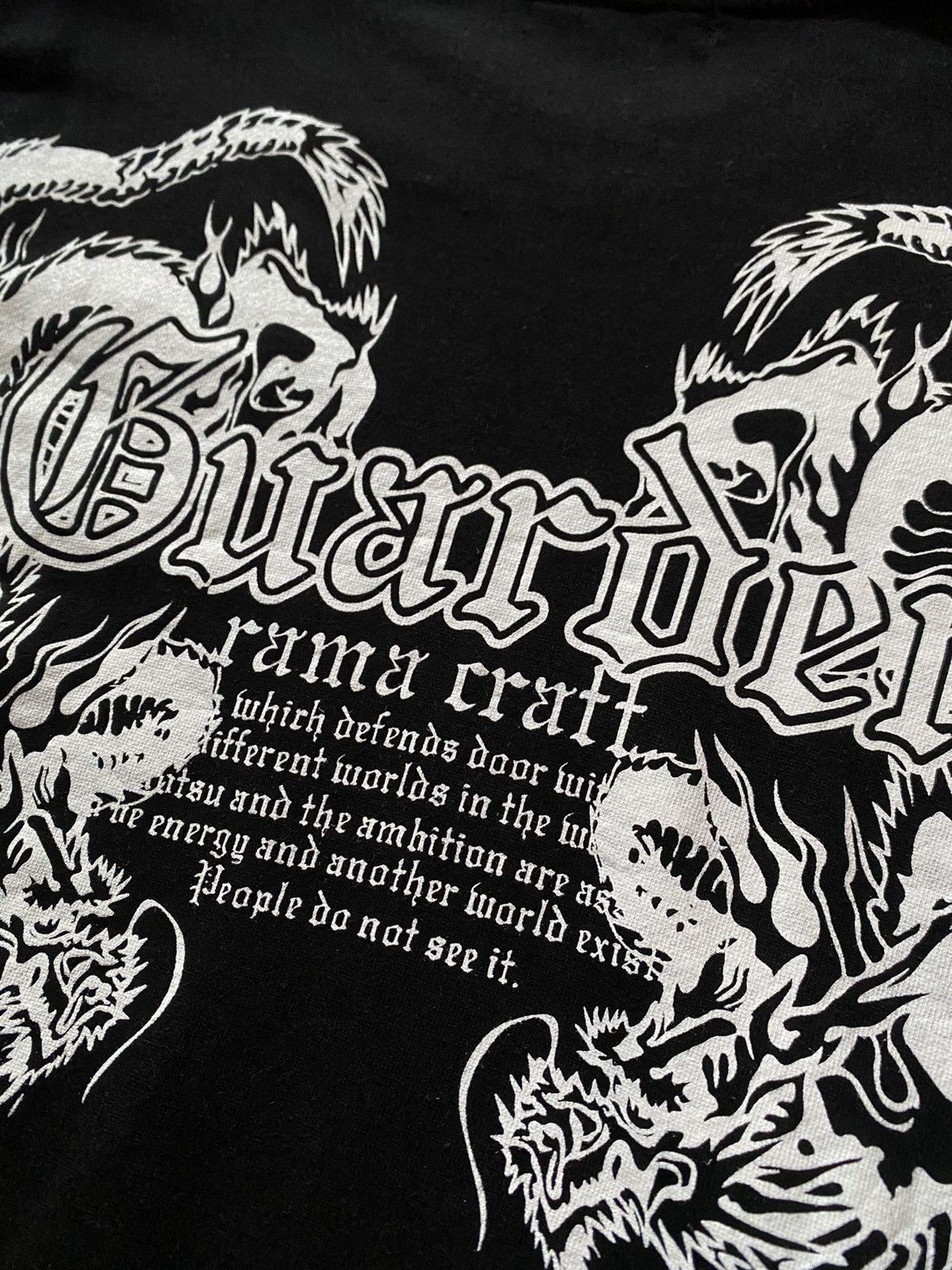 If Six Was Nine × Japanese Brand × Le Grande Bleu (L.G.B.) Y2K Ramadrach Sweatshirt Punk Style Size US M / EU 48-50 / 2 - 5 Thumbnail
