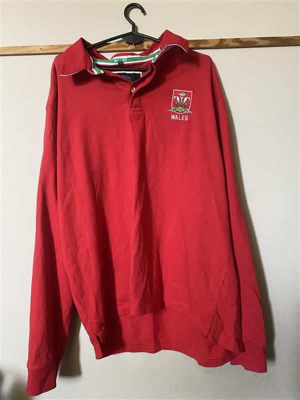 Other Vintage Rugby WALES - XXL - Long Sleeve - Heritage - UNIQUE Size US XXL / EU 58 / 5 - 1 Thumbnail
