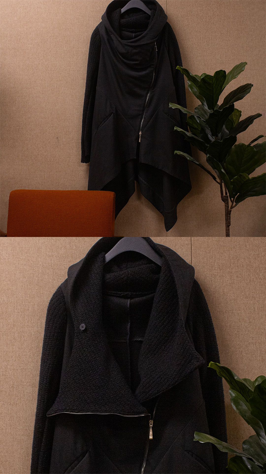 Masnada Hooded Cacoon Coat Size M / US 6-8 / IT 42-44 - 11 Thumbnail