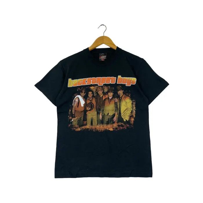 Vintage Vintage BACKSTREET BOYS BAND 2004 Japan Tour Tee Shirt Size S / US 4 / IT 40 - 1 Thumbnail