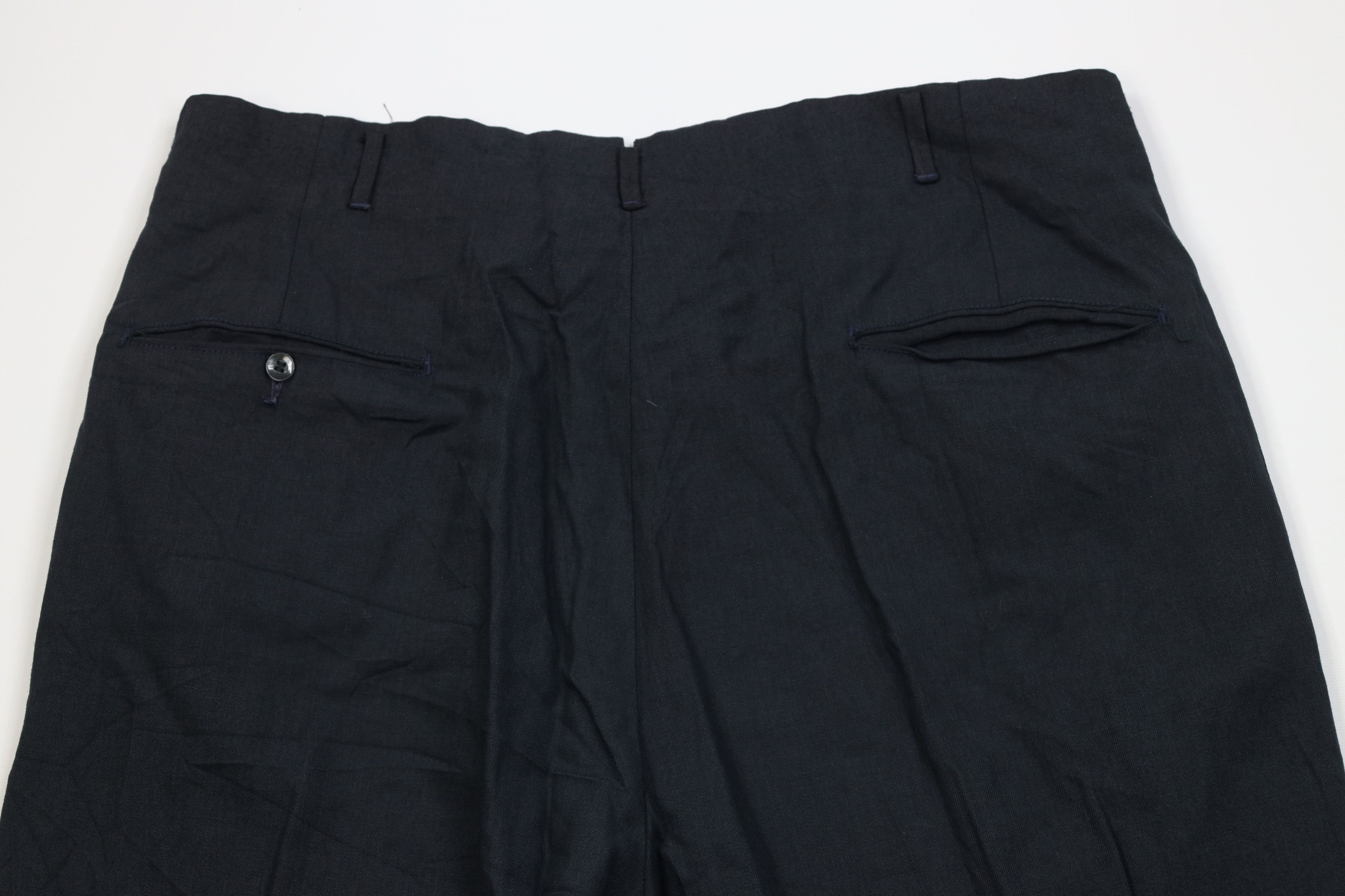 Vintage Vintage 50s Hollywood Regency Gabardine Wide Leg Chino Pants Size US 38 / EU 54 - 9 Thumbnail