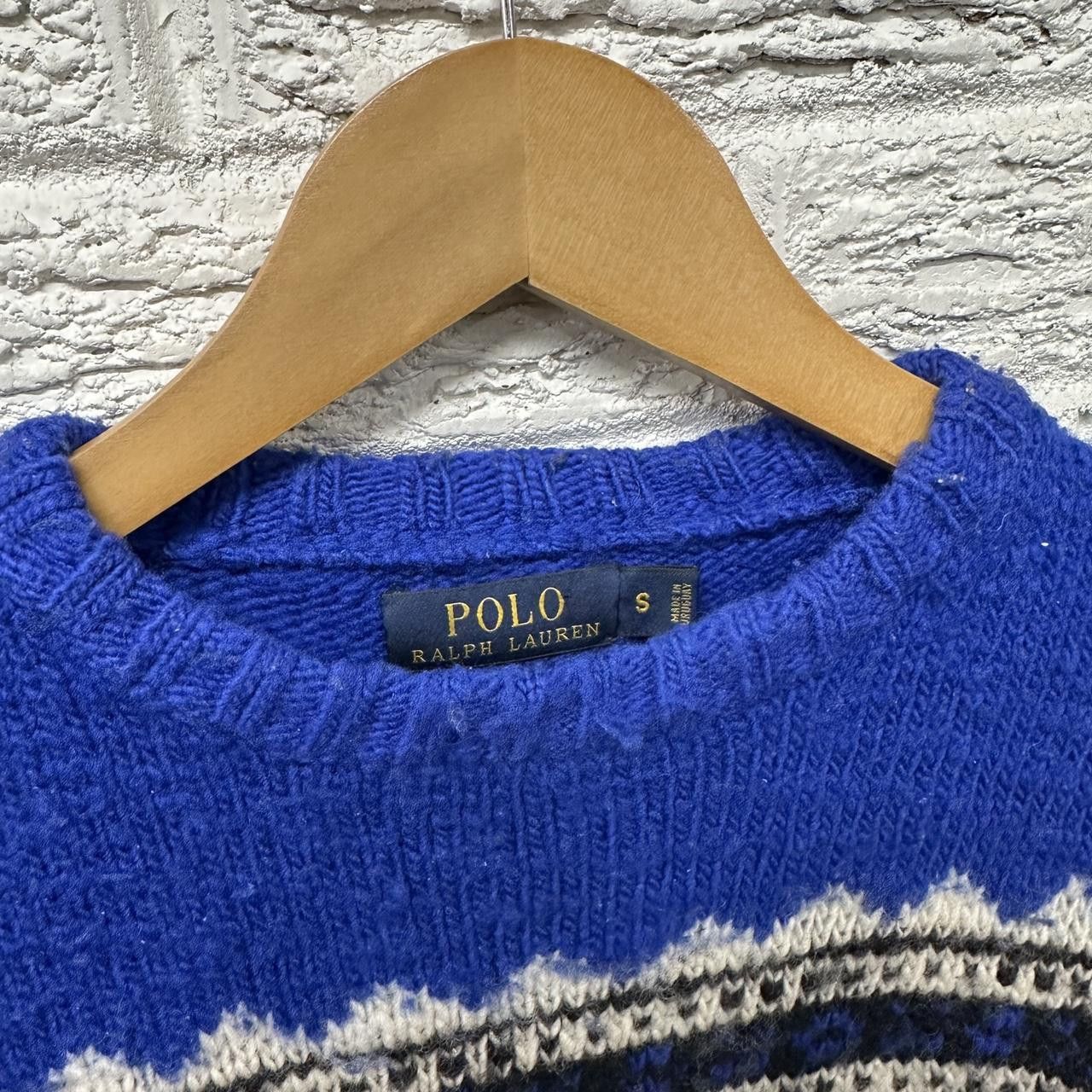 Polo Ralph Lauren Polo Ralph Lauren Fair Isle 100% Wool Sweater Men’s Small Size US S / EU 44-46 / 1 - 4 Thumbnail