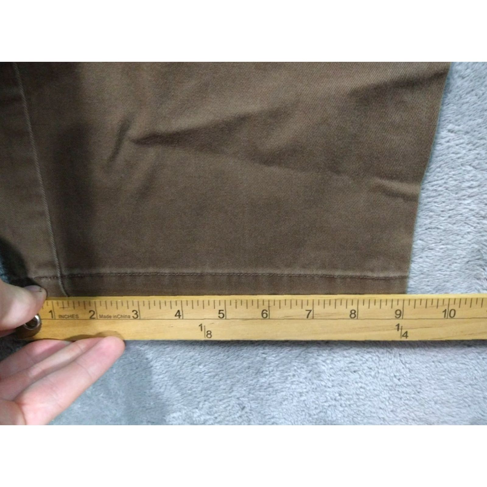 Polo Ralph Lauren Polo Ralph Lauren Chino Pants Men 40x30 Brown Flat Front Mid Rise Cotton Casual Size US L / EU 52-54 / 3 - 6 Thumbnail