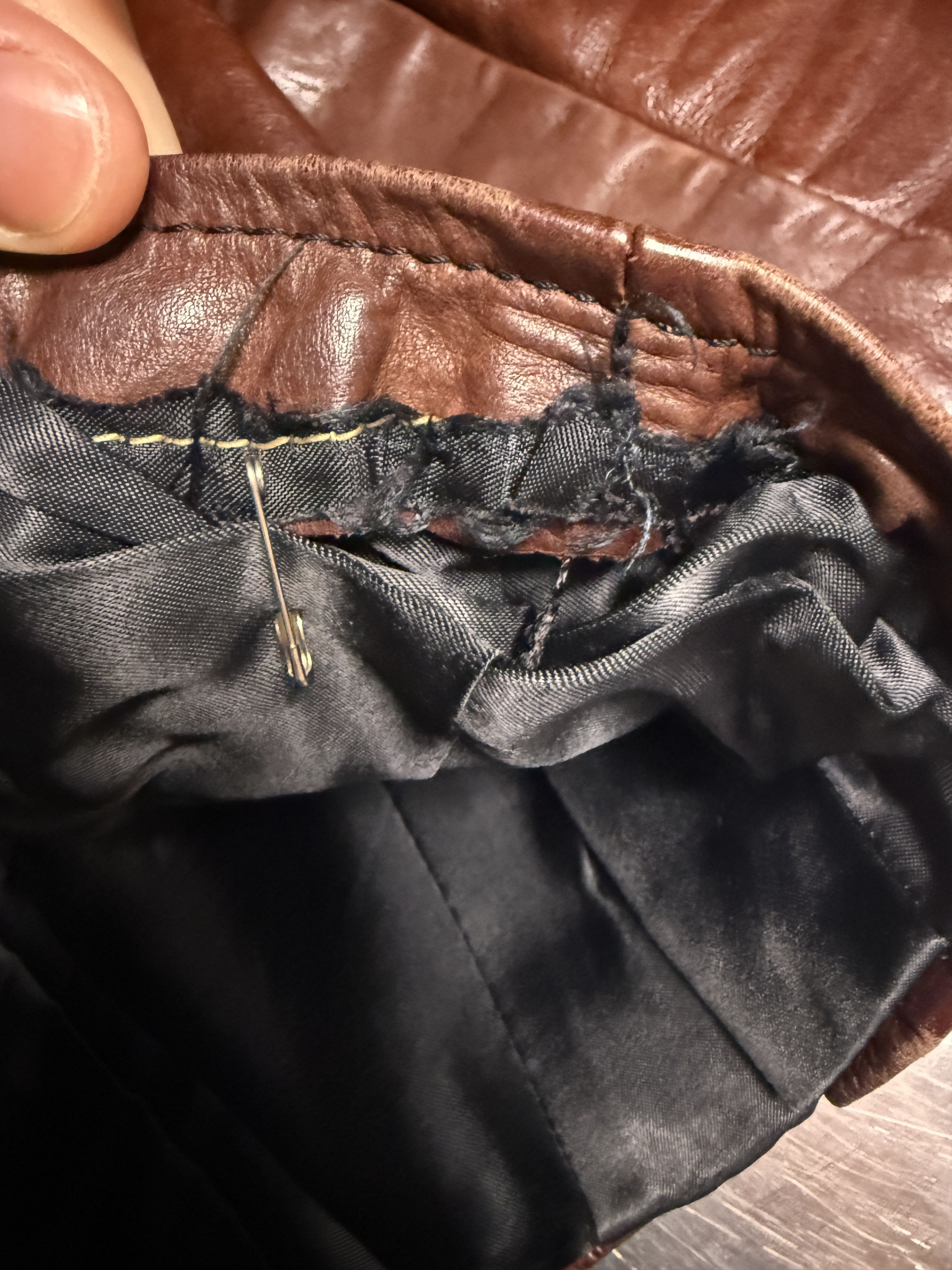 Leather Gandalf Detroit 1960's Leather Jacket Size XS / US 0-2 / IT 36-38 - 4 Thumbnail
