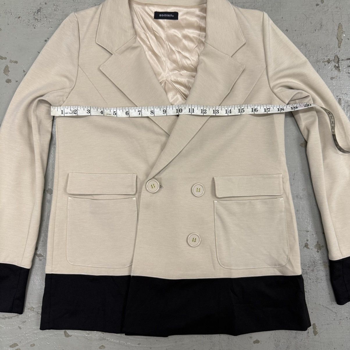 If Six Was Nine Egoist Japan Two Tone Blazer Punk Size US M / EU 48-50 / 2 - 5 Thumbnail