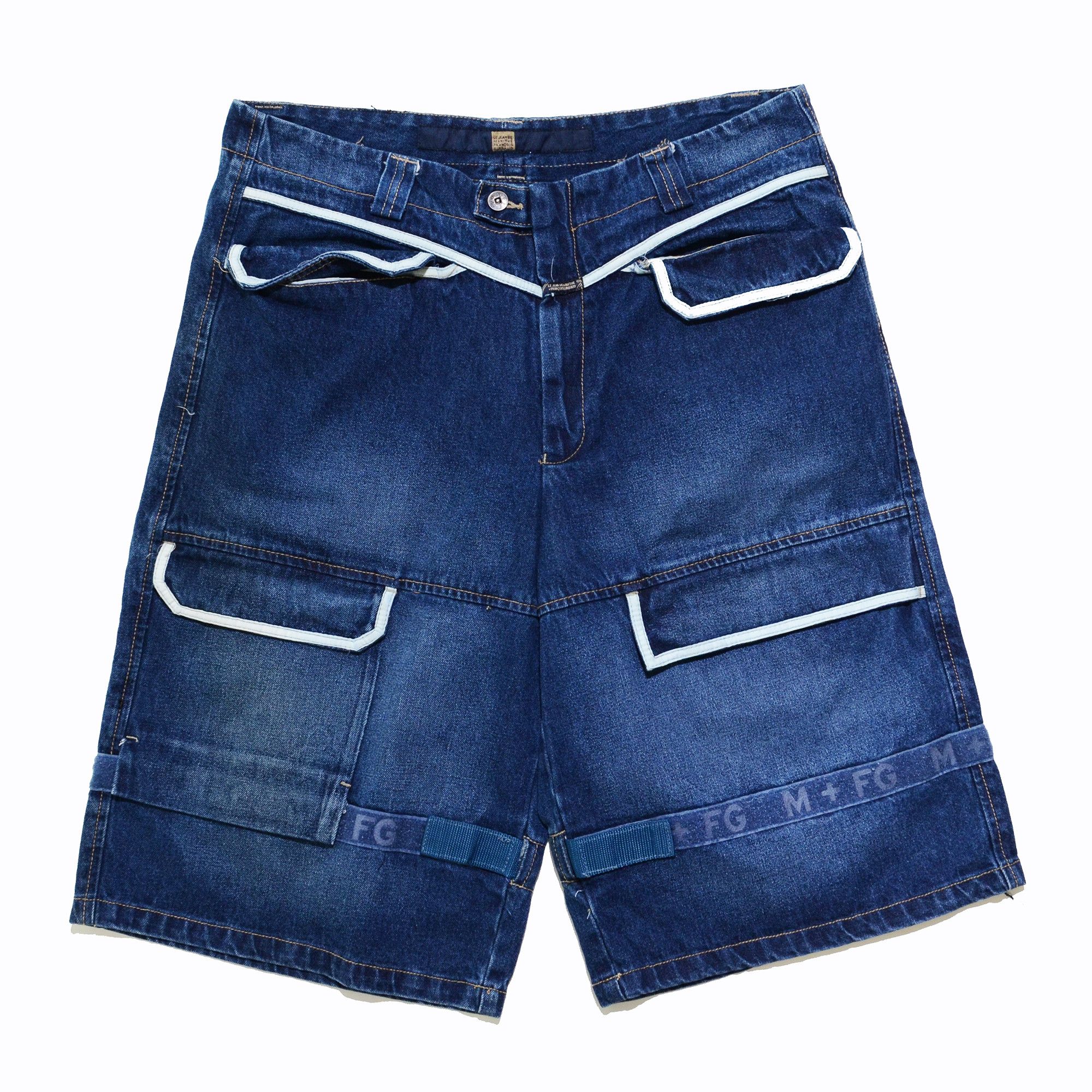 Marithe + Francois Girbaud M+FG Jorts Heavy Duty W38 Y2K Hiphop 2006 Craft Size US 38 / EU 54 - 1 Thumbnail