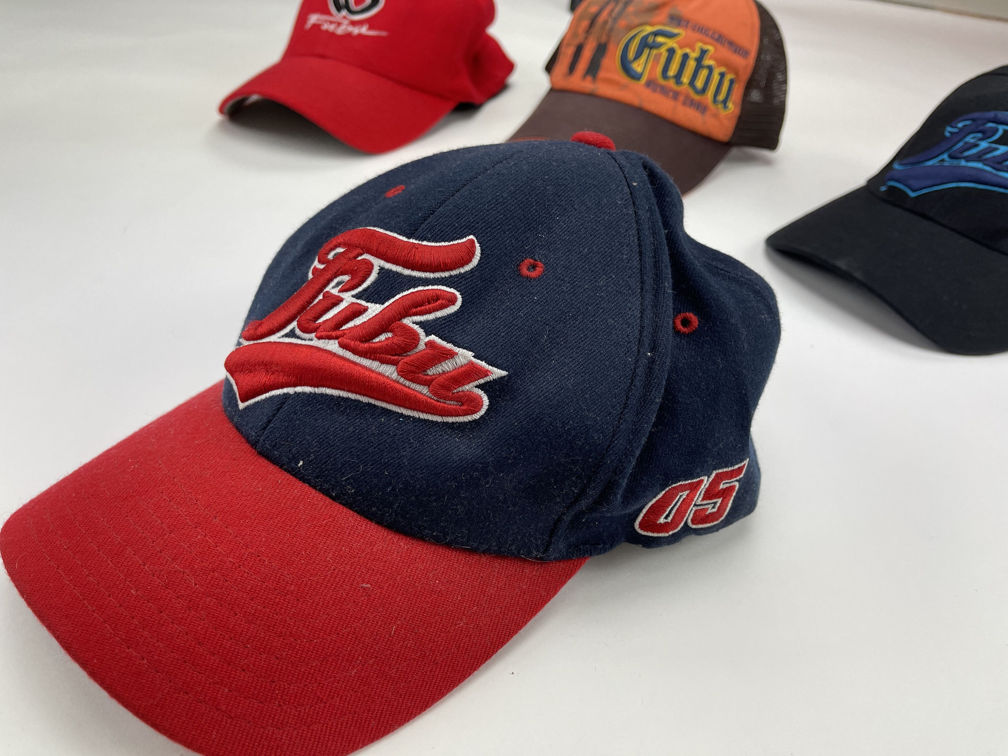 Fubu Fubu snapback, vintage hip hop hat, 90s hip-hop, 1990s Size ONE SIZE - 1 Thumbnail