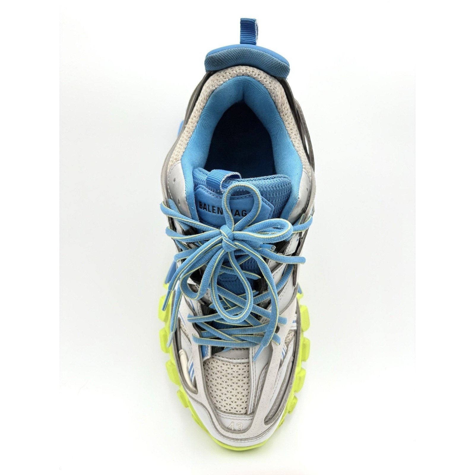 Balenciaga Balenciaga Track Sneaker ' Grey Blue ' | GOOD CONDITION! Size US 10 / EU 43 - 6 Thumbnail