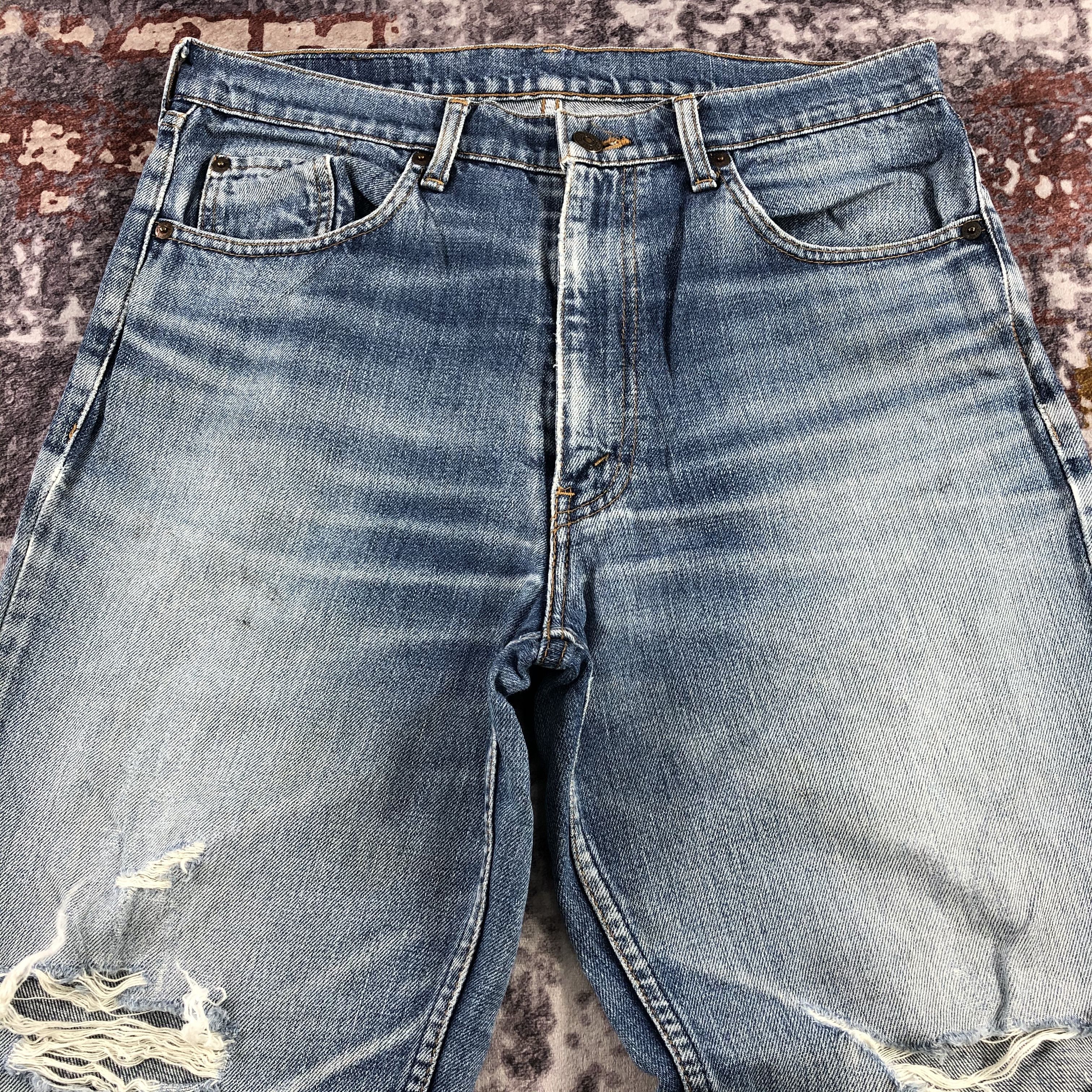 Levi's × Vintage Vintage Distress Levis 503 Jeans-JM2700 Size US 33 - 3 Thumbnail