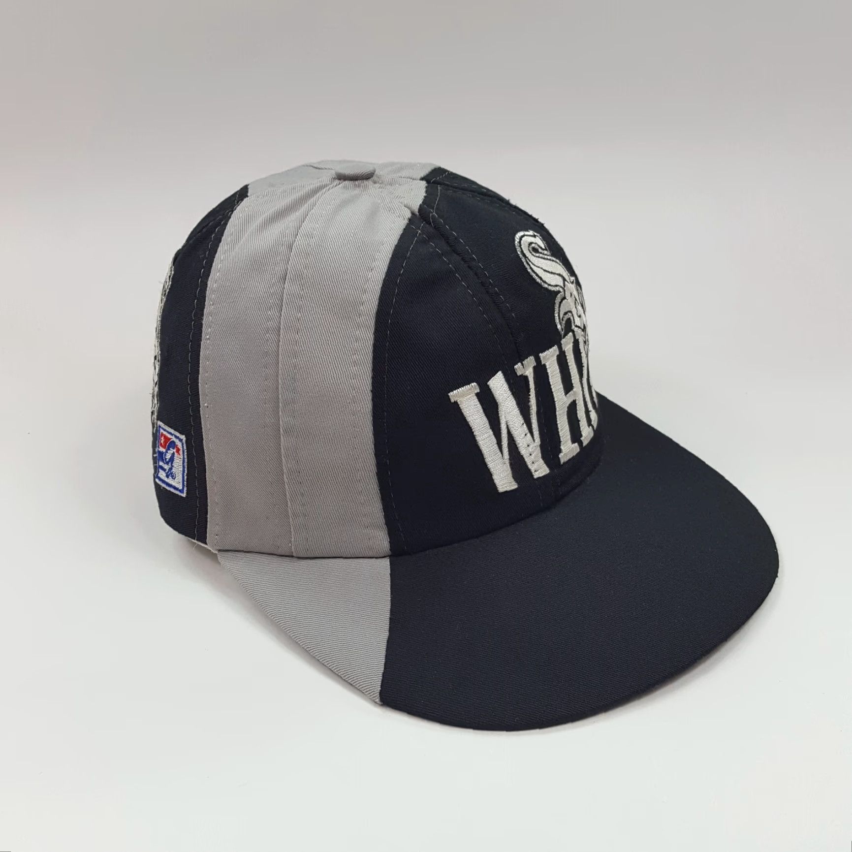 MLB VINTAGE 90s Chicago White Sox The Game Snapback Hat Adjustable Black Baseball Cap MLB Mens Size ONE SIZE - 4 Thumbnail