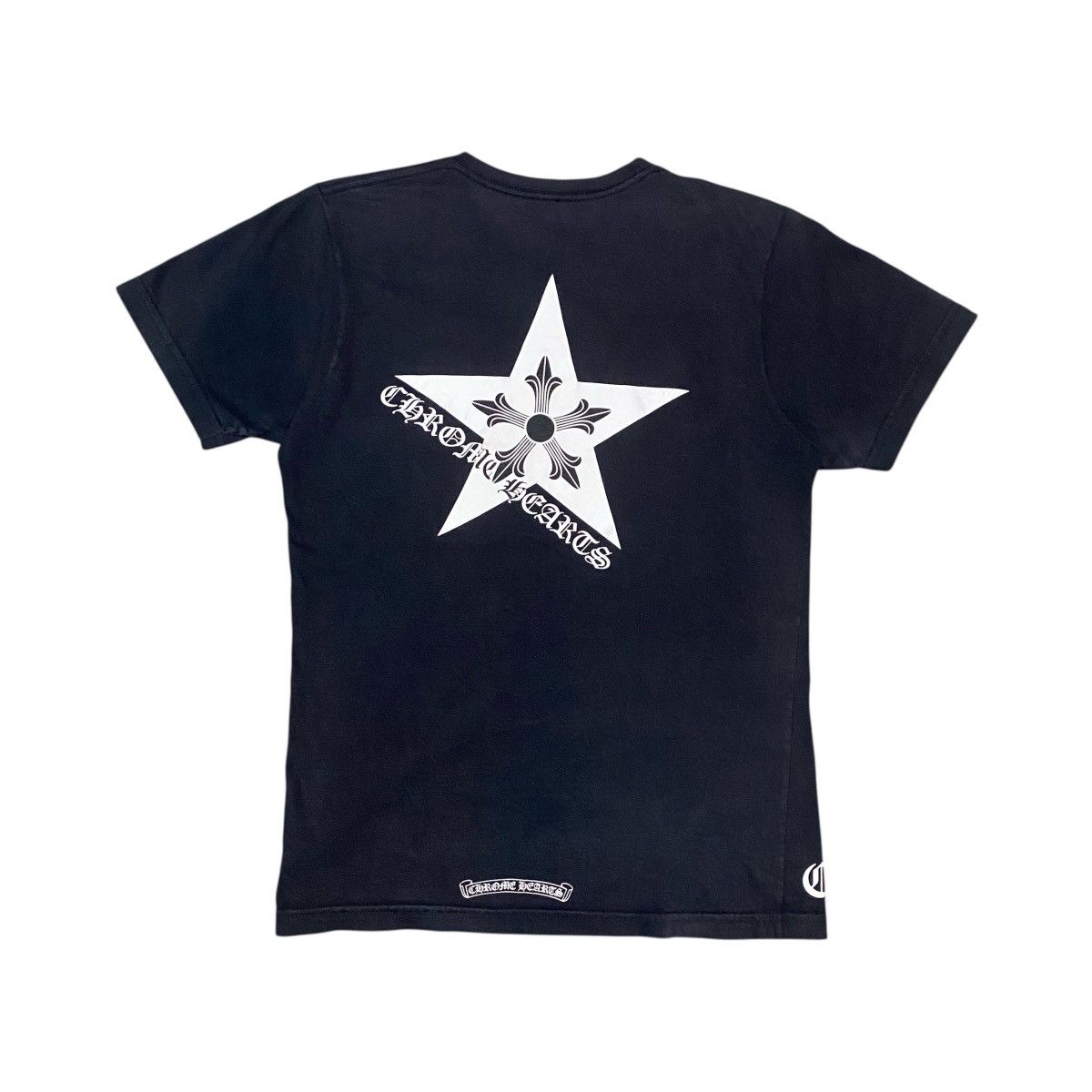 Chrome Hearts VINTAGE CHROME HEARTS STAR GRAPHIC POCKET T SHIRT Size US S / EU 44-46 / 1 - 2 Thumbnail