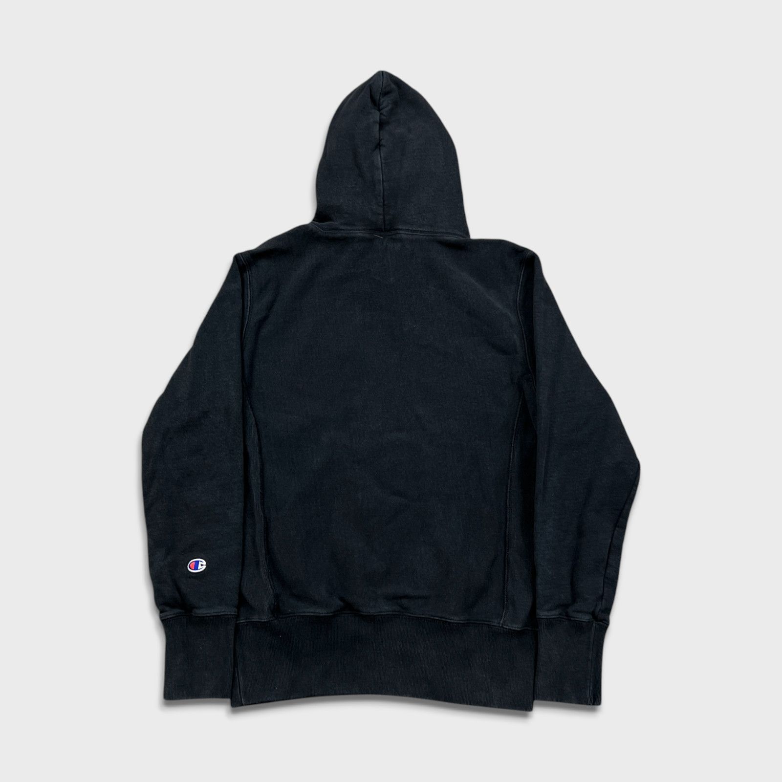 Champion × Vintage Champion Hoodie Small Reverse Weave C Logo Hooded Sweatshirt Size S / US 4 / IT 40 - 4 Thumbnail
