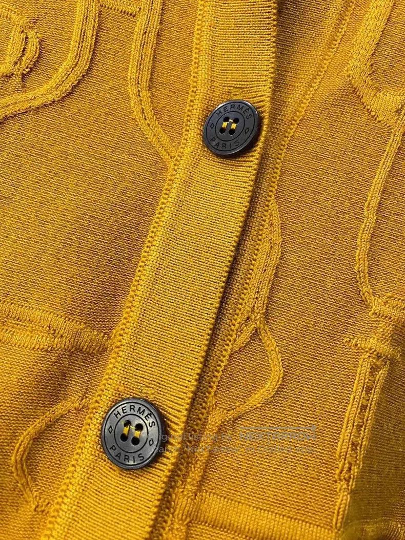 Hermes Hermes Cashmere and Silk Open Cardigan Size XS / US 0-2 / IT 36-38 - 3 Thumbnail
