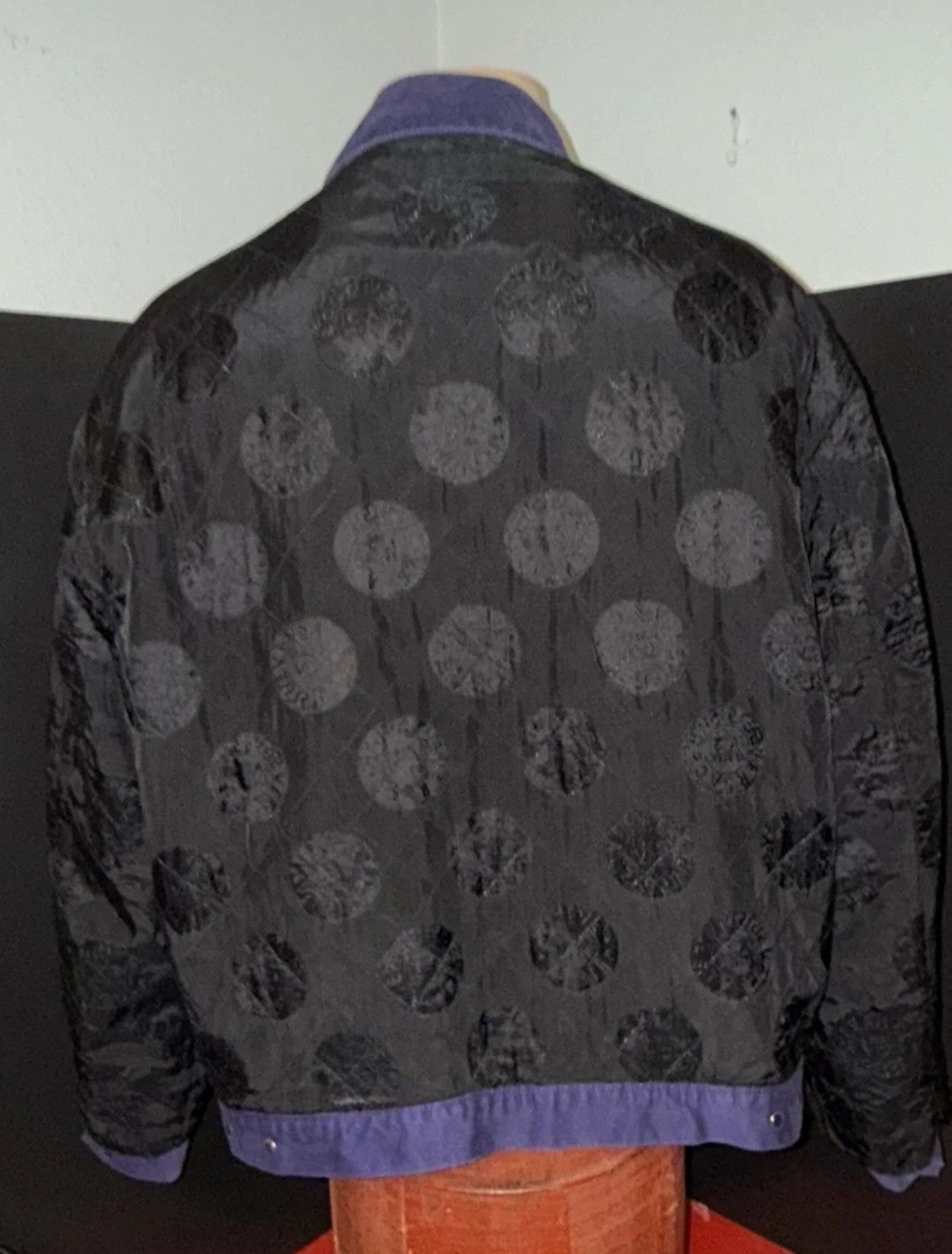 Other Versace V2, Purple Rayon Trucker Jacket, XXL 9/10 Size US XXL / EU 58 / 5 - 22 Thumbnail
