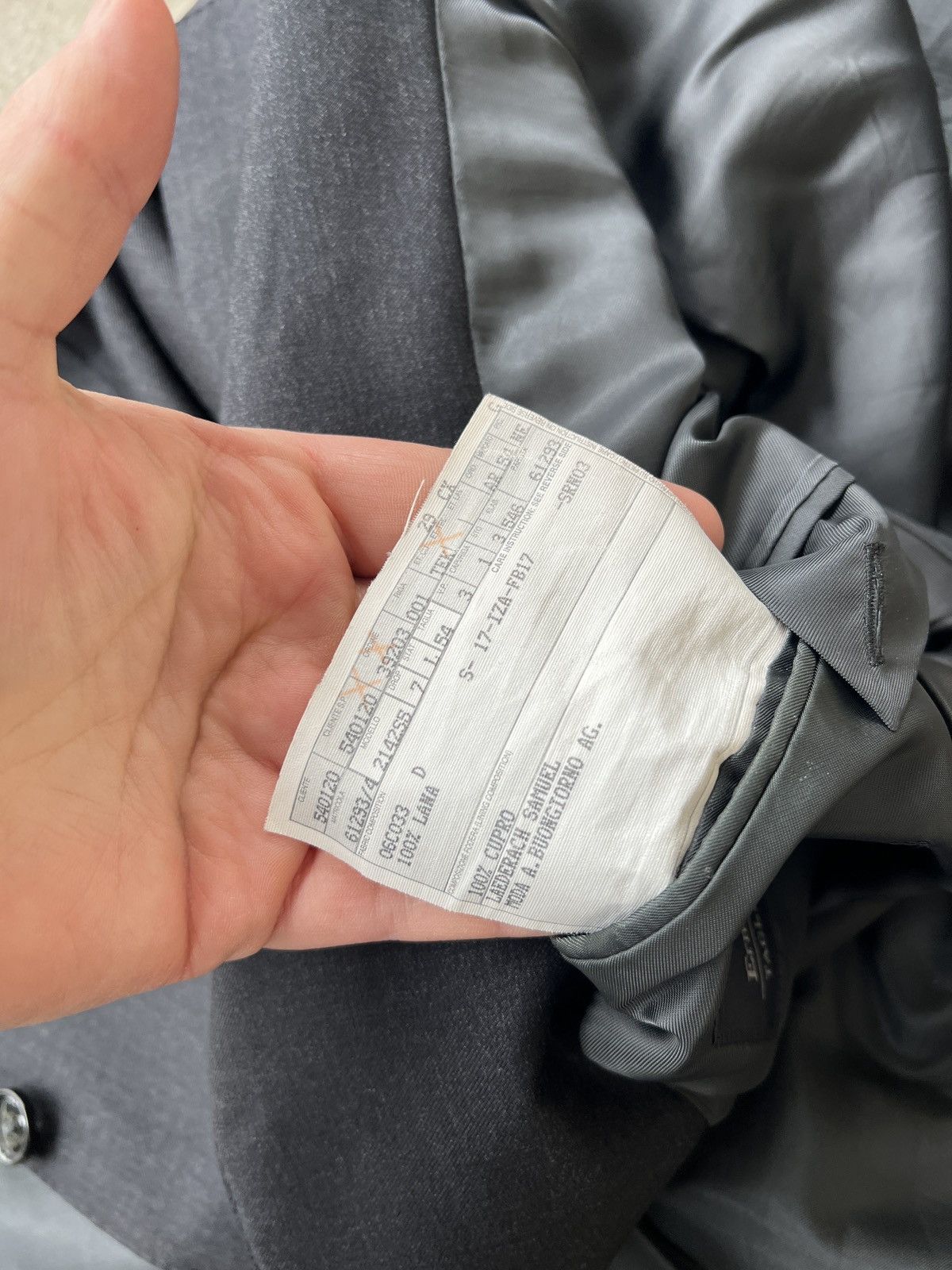 Ermenegildo Zegna Ermenegildo Zegna Blazer Size 54R - 5 Thumbnail