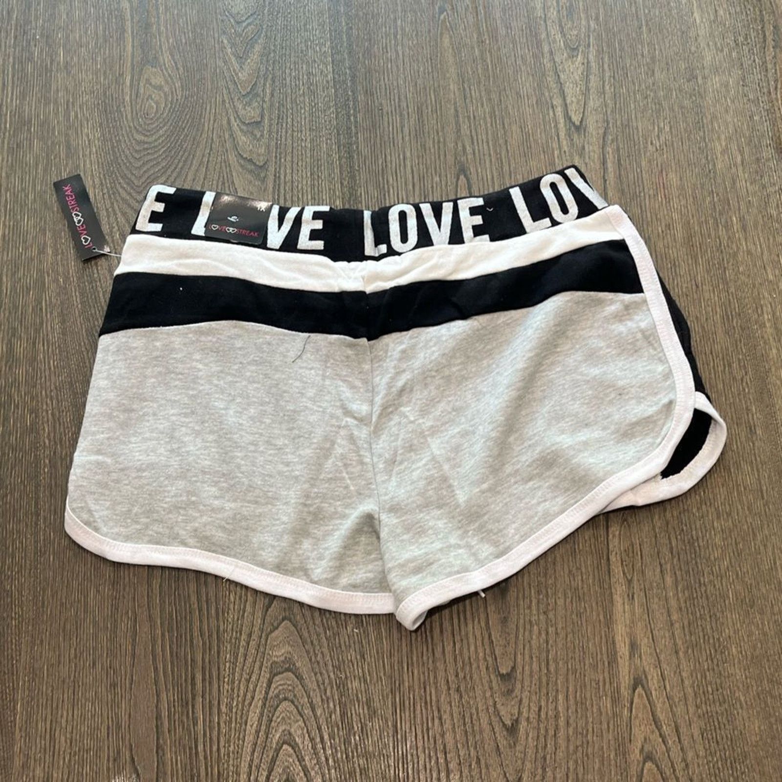 Vintage NWT Love Streak Womens Cotton Track Gym Shorts Size 1X Size 36" / US 14 / IT 50 - 4 Thumbnail