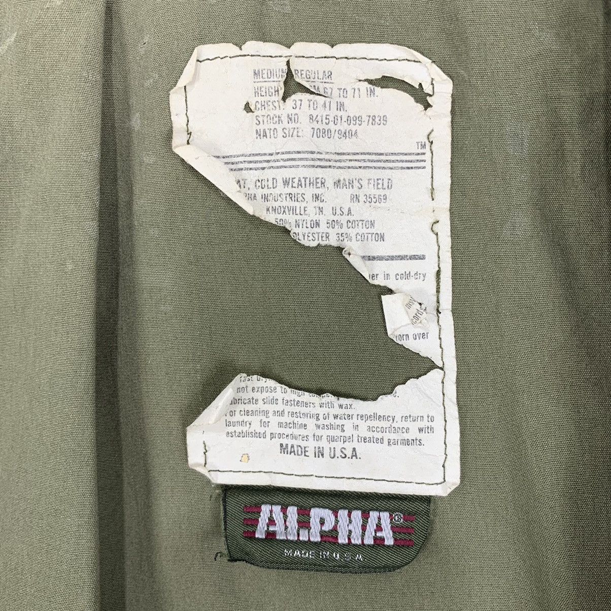 Alpha Industries × Vintage Vintage Alpha Industries Military Camouflage Jacket Size US M / EU 48-50 / 2 - 8 Thumbnail