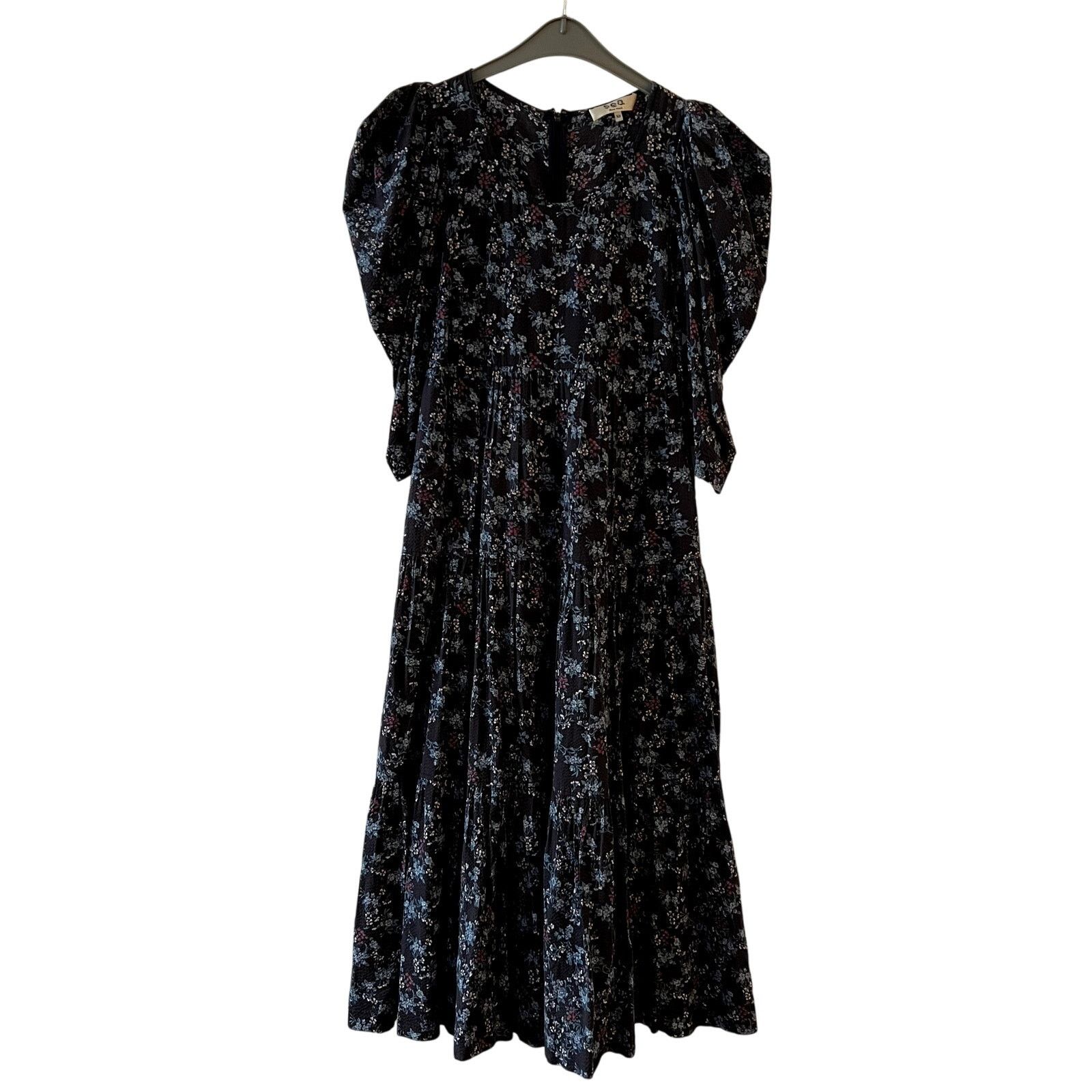 Sea New York Sea New York Tilly tiered cotton midi dress Size XS C4 Size XS / US 0-2 / IT 36-38 - 2 Thumbnail