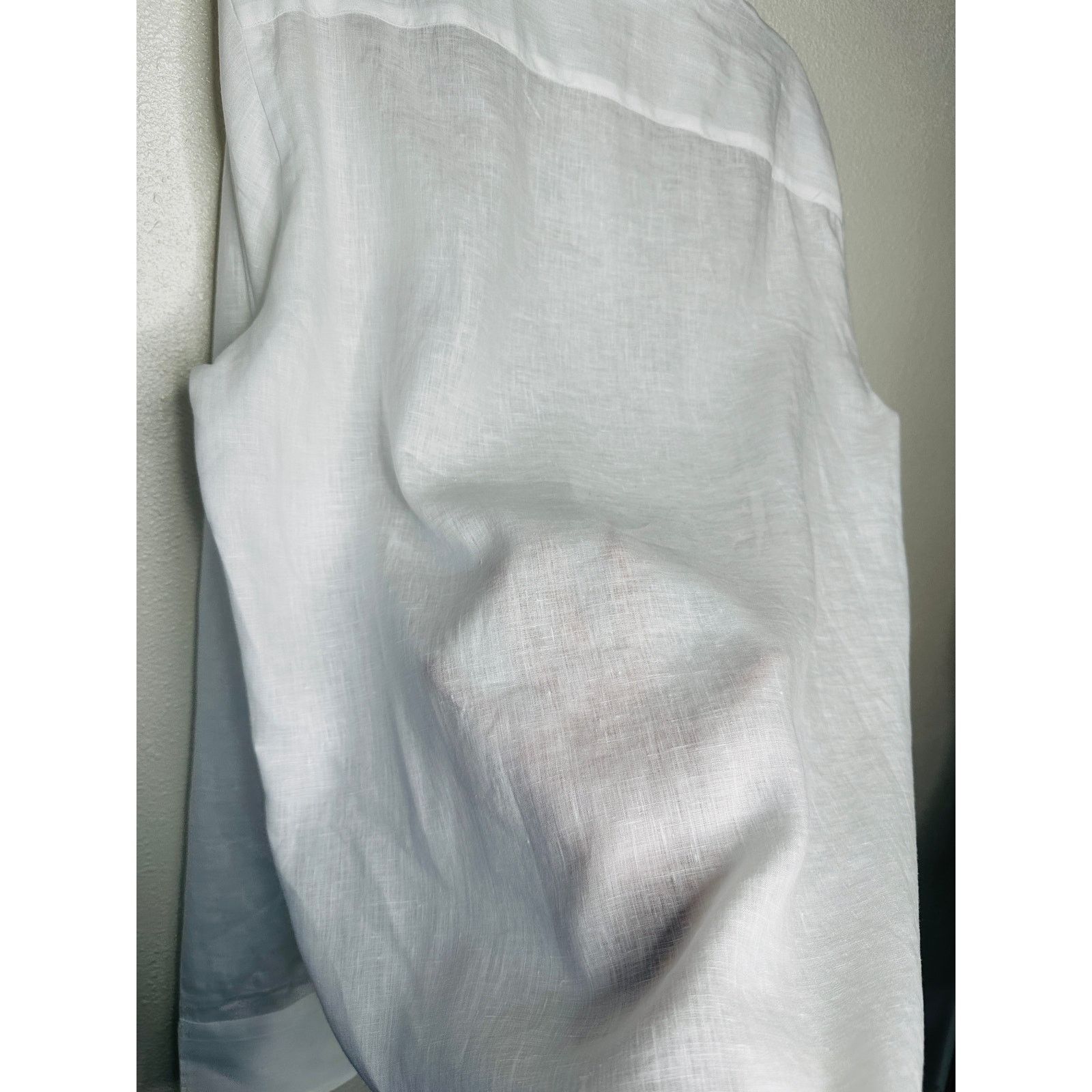Other 100% Capri White Dust Blue Embroidered Pebble Rock Shirt XXL Size US XXL / EU 58 / 5 - 11 Thumbnail