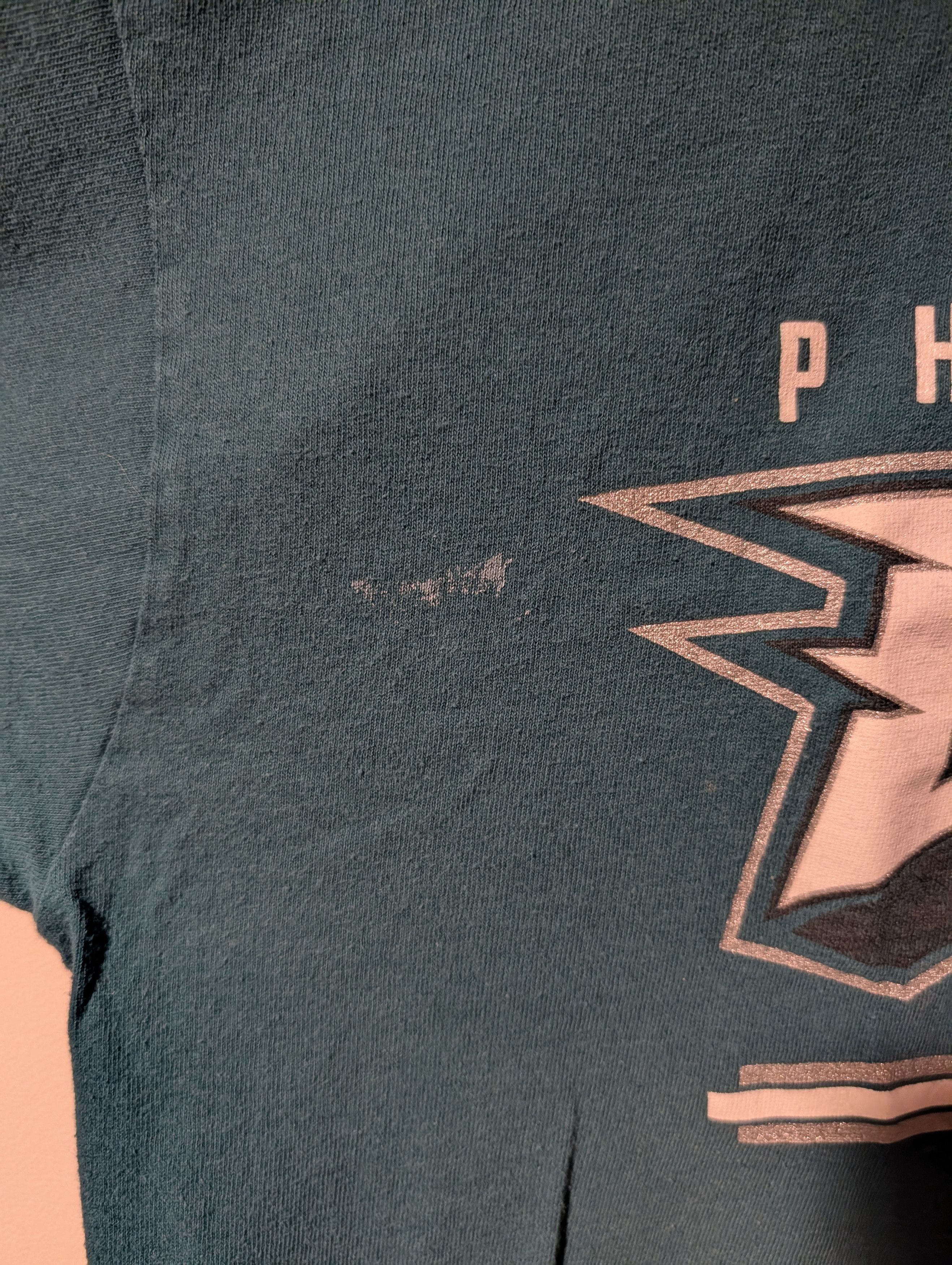 NFL Philadelphia Eagles NFL Team Apparel Spell Out T-Shirt Size US XL / EU 56 / 4 - 4 Thumbnail