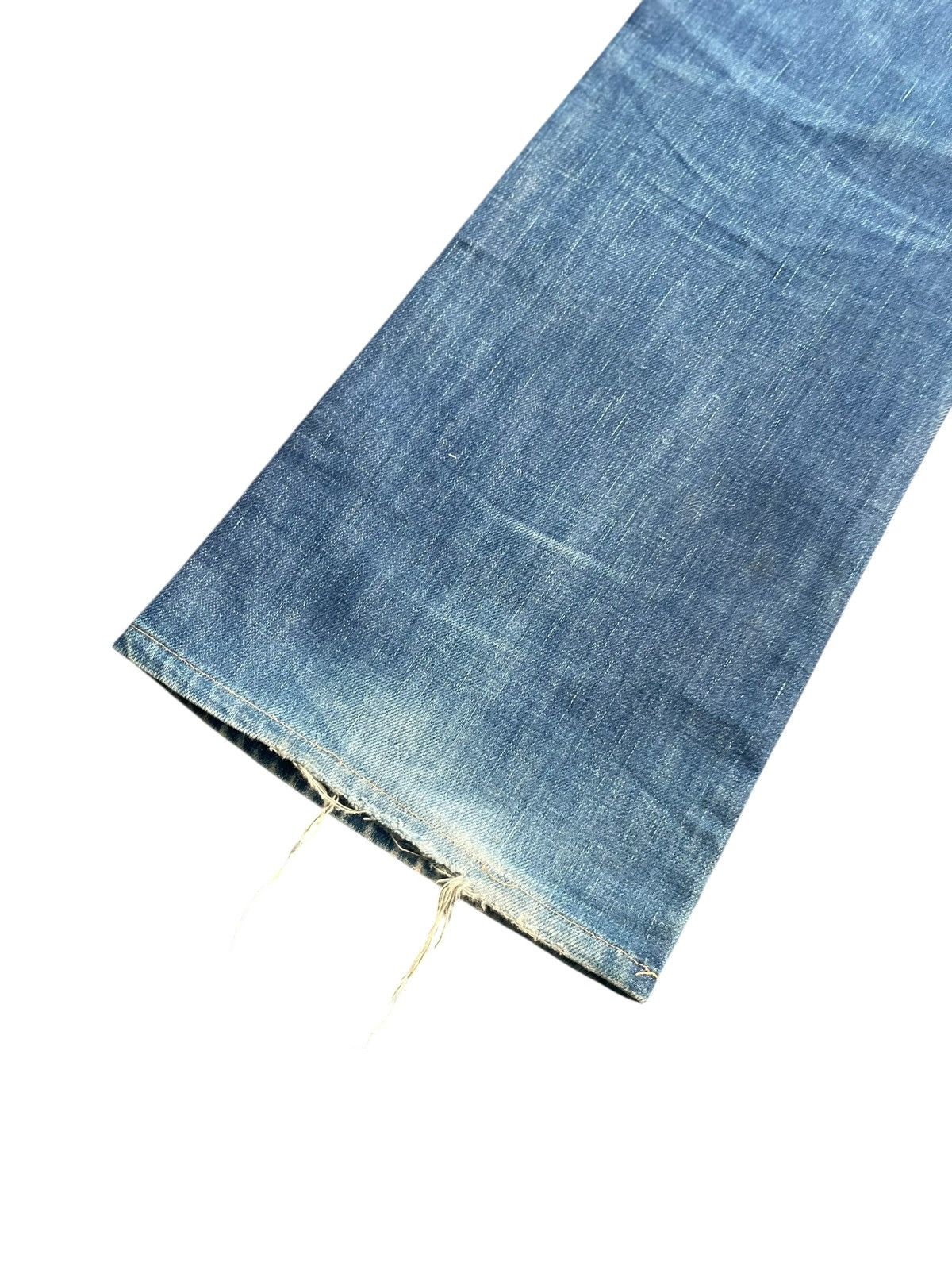 Wrangler Vintage Flare Lady Wrangler Blue Bell Size 29" - 8 Thumbnail