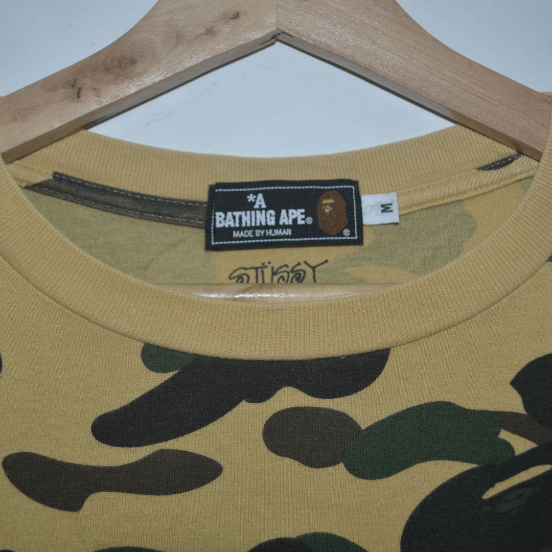 Bape × Stussy A Bathing Ape x Stussy 30th Anniversary T-shirt Size US M / EU 48-50 / 2 - 3 Thumbnail
