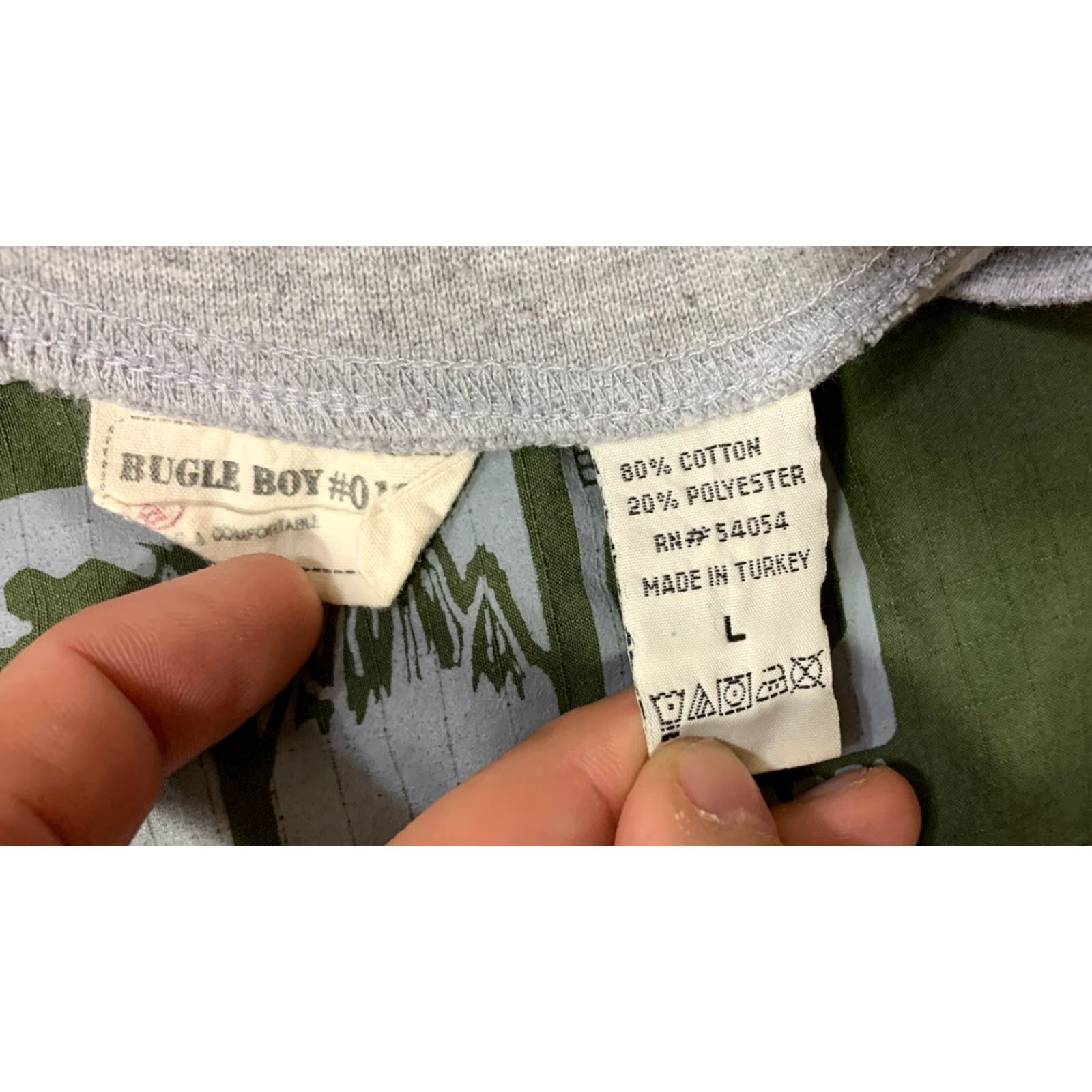 Bugle Boy Buggle Boy Mens Long Sleeve Survival Shirt Large Extra Large Size US L / EU 52-54 / 3 - 3 Thumbnail
