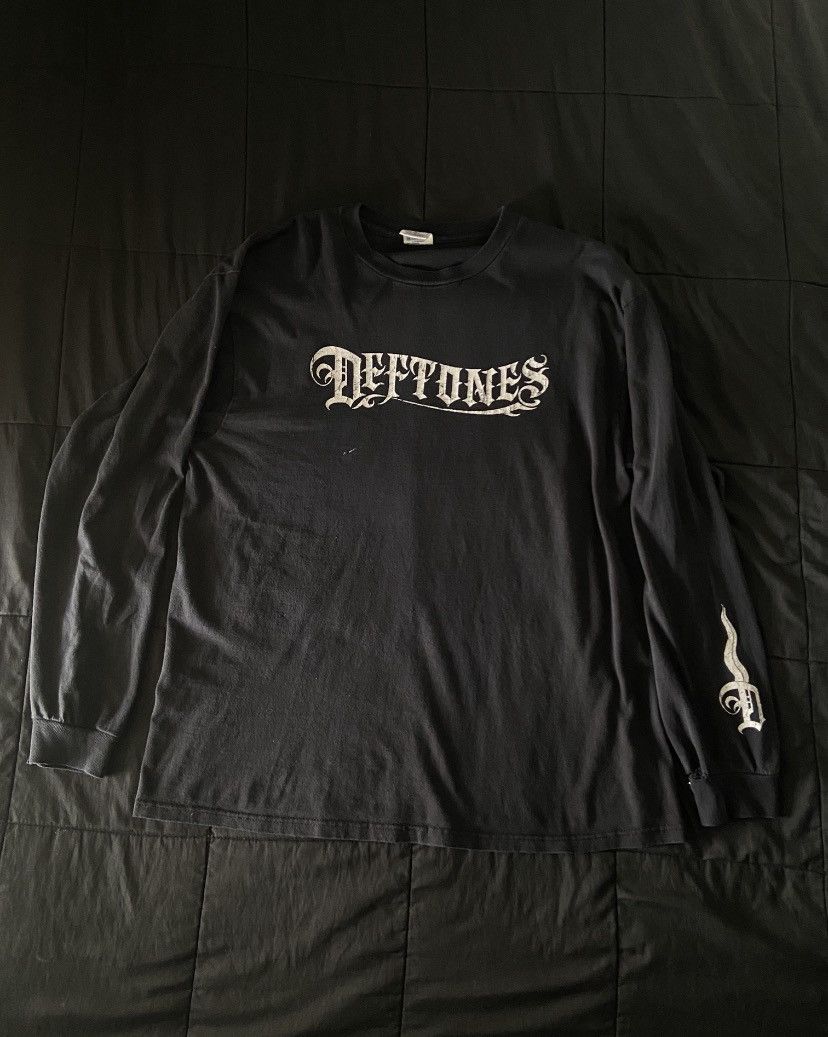 Band Tees Deftones Vintage Long Sleeve Size US L / EU 52-54 / 3 - 1 Thumbnail
