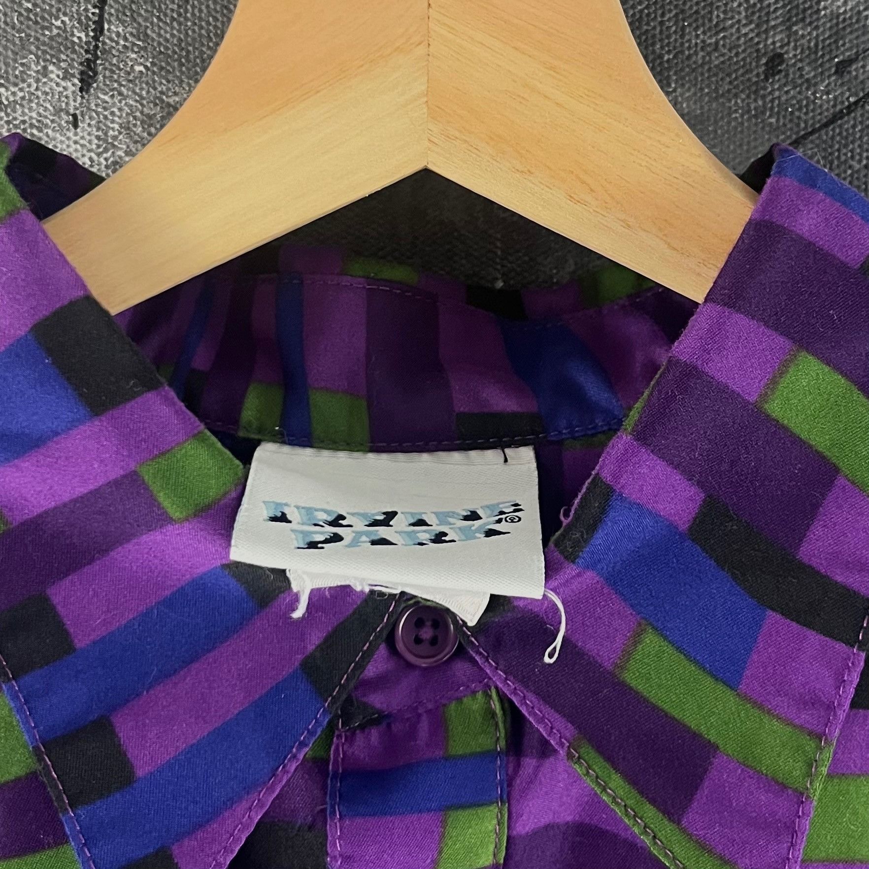 Vintage Vintage 90’s Psychedelic windbreaker Size US L / EU 52-54 / 3 - 3 Thumbnail