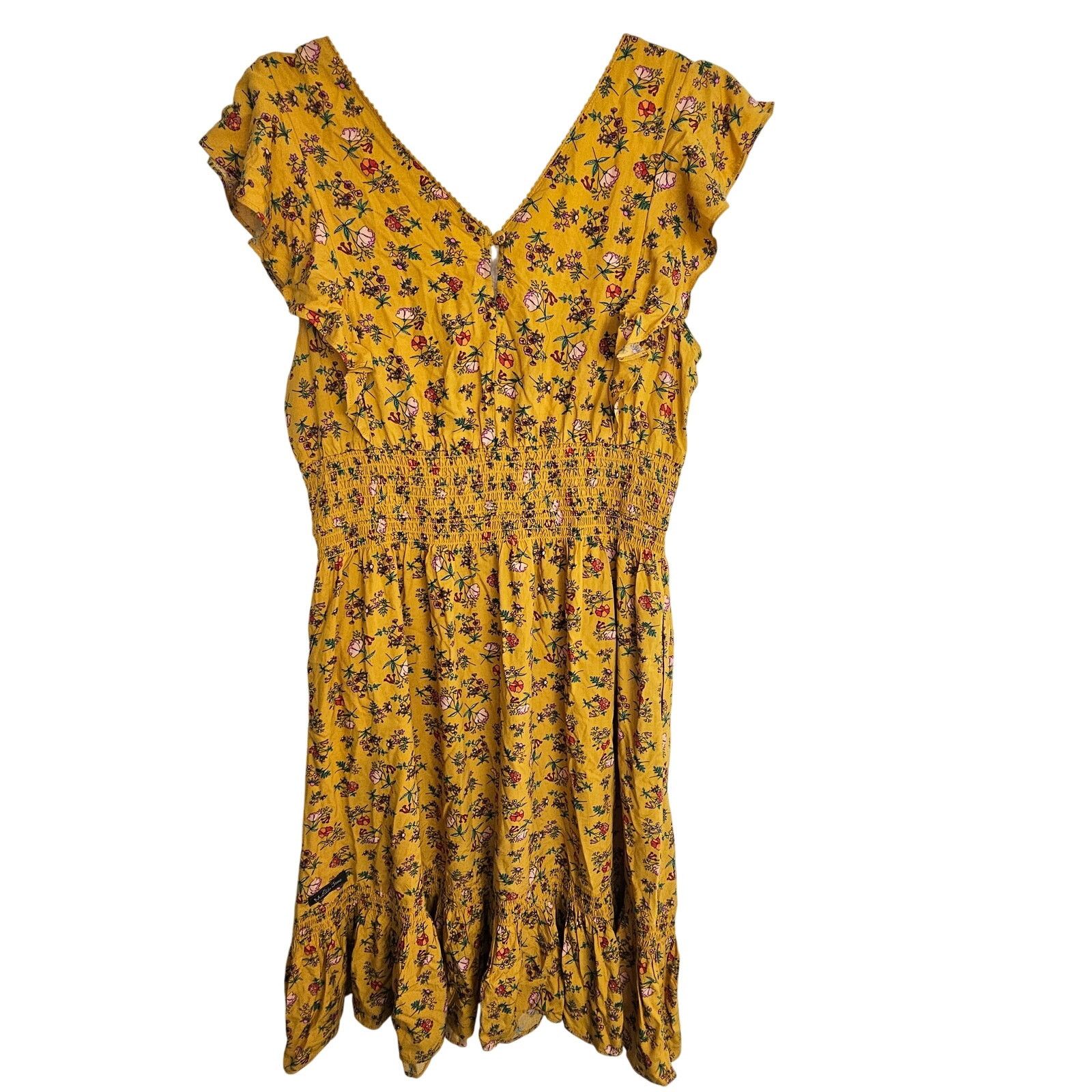 Matisse Matilda Jane Brilliant Daydream Fantasy Floral Sun Dress S Size S / US 4 / IT 40 - 8 Thumbnail