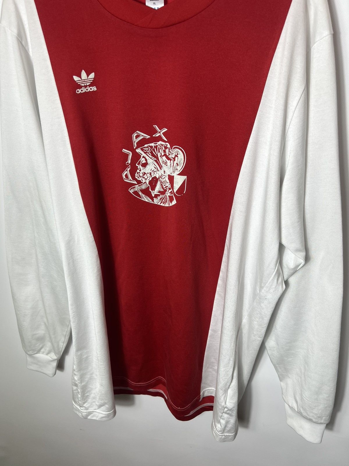 Adidas Vintage Adidas Ajax Long Sleeve Jersey Retro Style IN4723 Size US XL / EU 56 / 4 - 3 Thumbnail