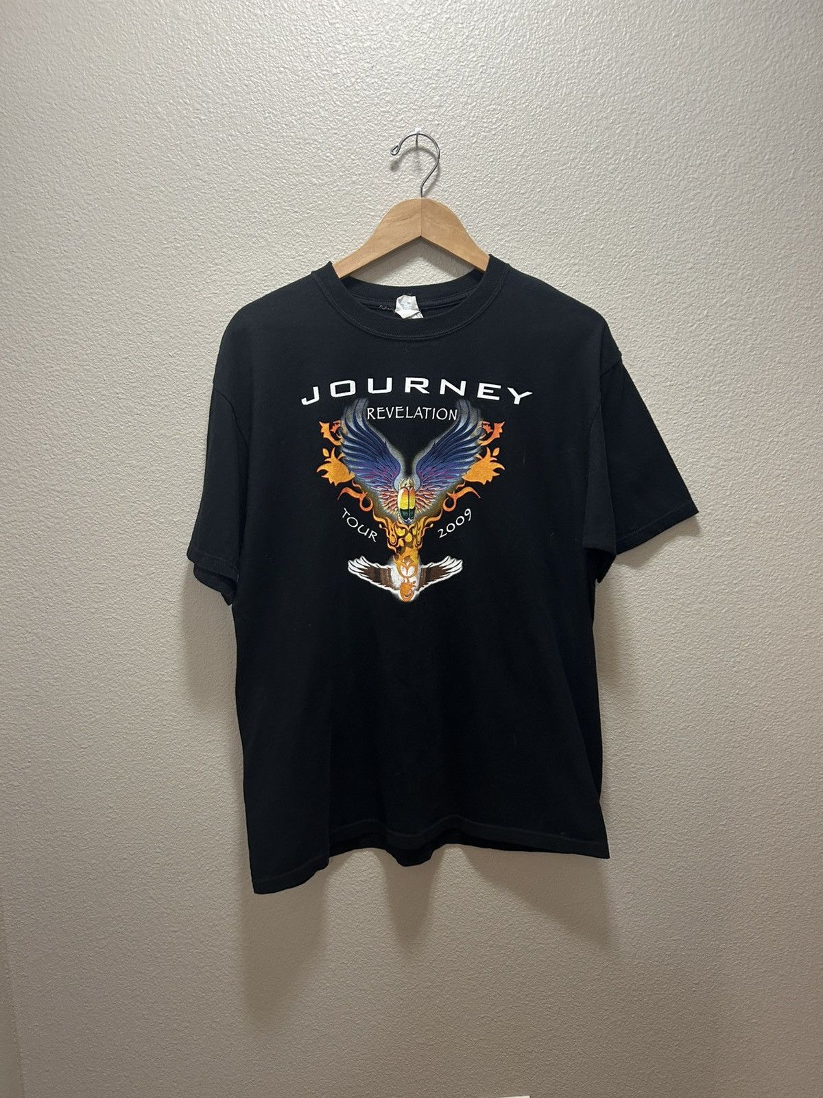 Vintage 2009 journey Graphic T-Shirt Size US XL / EU 56 / 4 - 1 Thumbnail