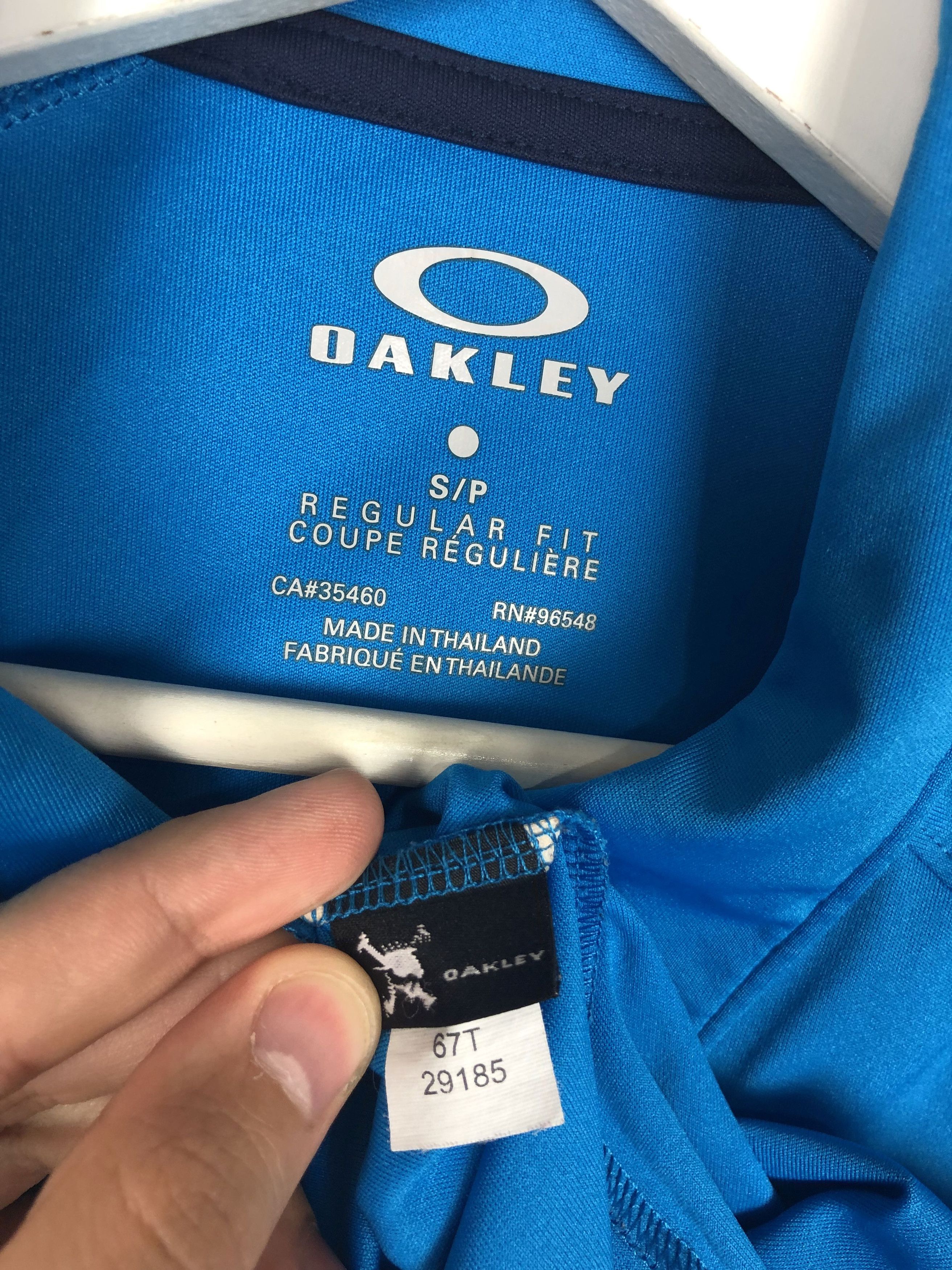 Oakley Oakley Polo T-Shirt Regular Fit Center Logo Blue size S Size US S / EU 44-46 / 1 - 9 Thumbnail