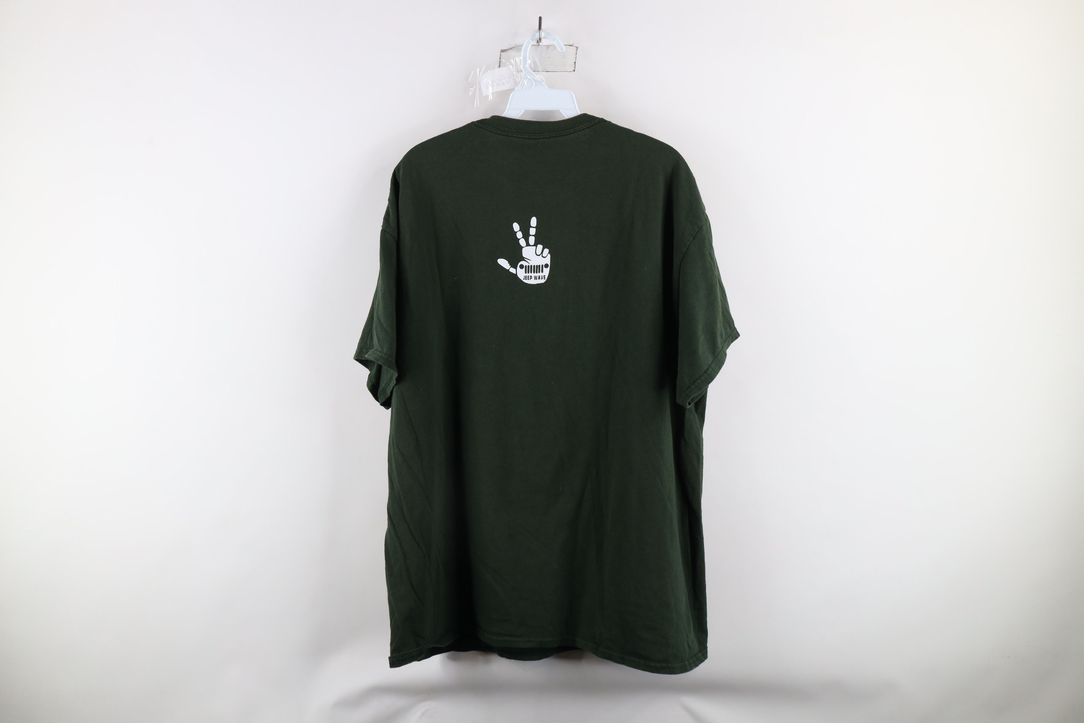 Vintage Vintage Out Jeep Made Jeep Girl Jeep Wave T-Shirt Green Size XXL / US 16-18 / IT 52-54 - 10 Thumbnail