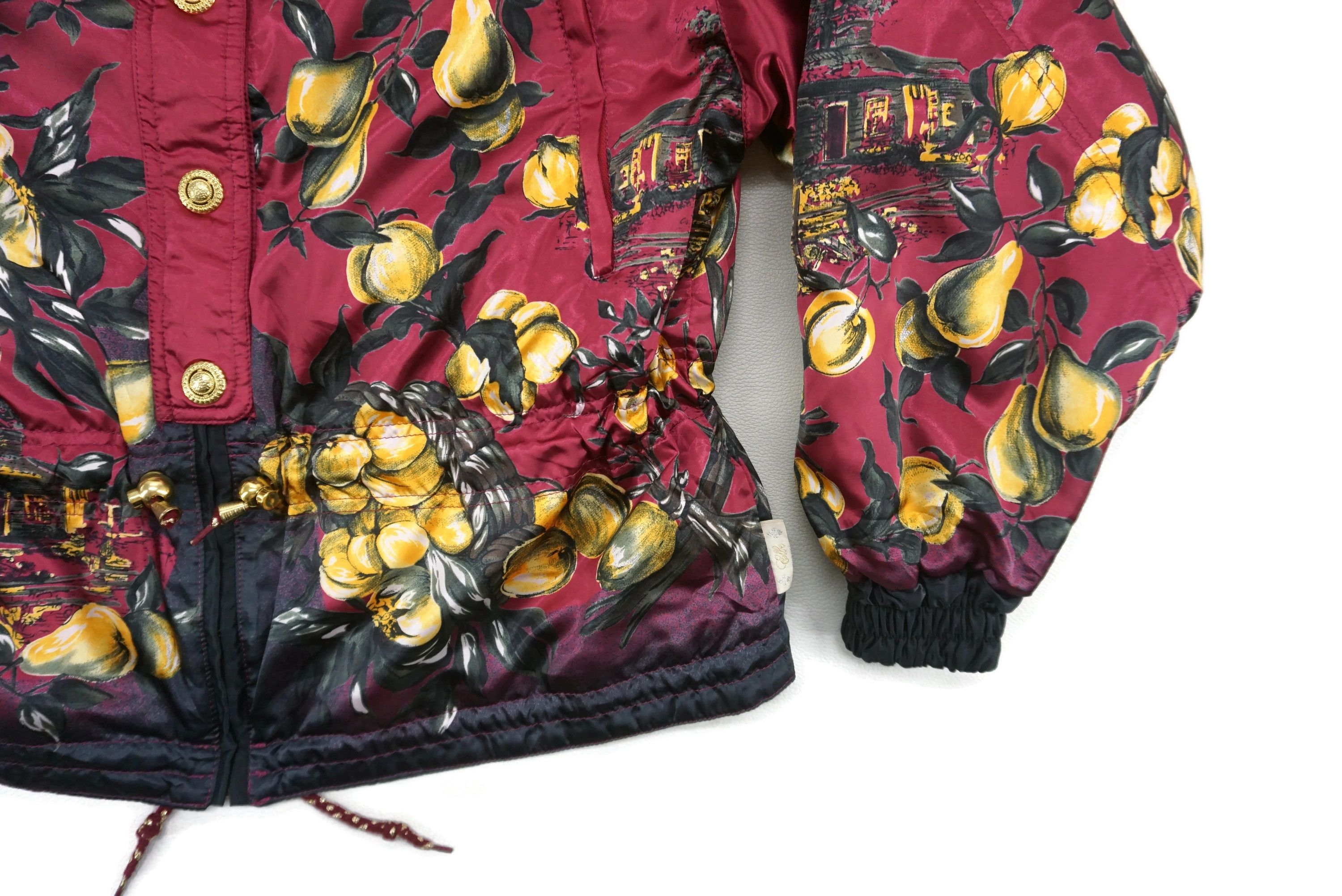Japanese Brand Elbe Faux Fur Hooded Jacket Abstract Prints Japan Made Size S / US 4 / IT 40 - 4 Thumbnail