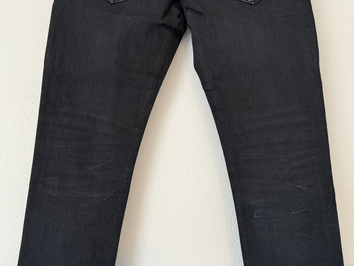 Saint Laurent Paris Saint Laurent D02 Skinny Black Jeans in Washed Stretch Denim Size US 32 / EU 48 - 7 Thumbnail