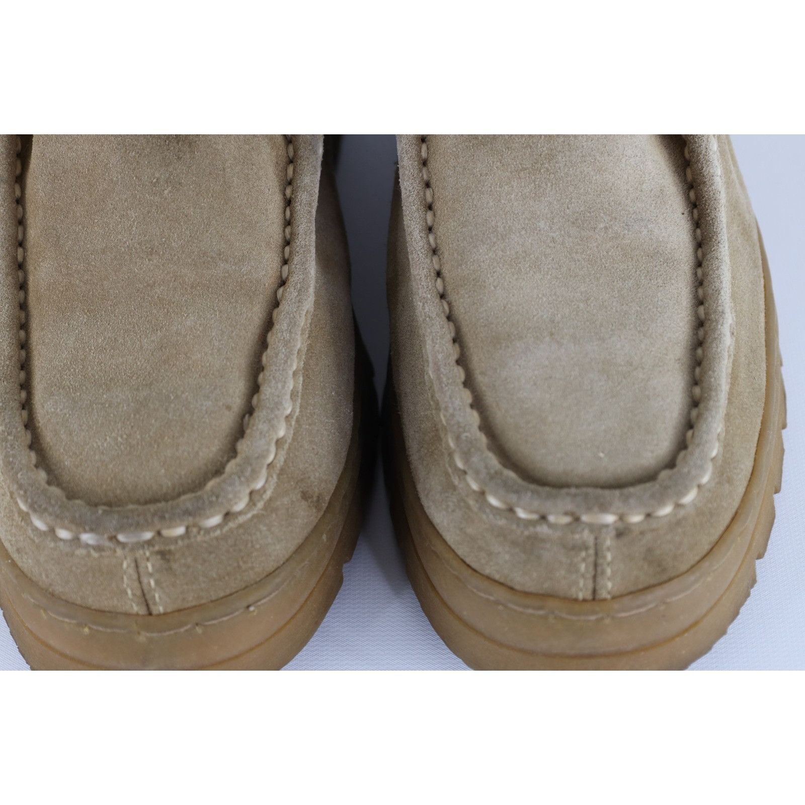 Vintage Vintage 90s Streetwear Chunky Platform Suede Leather Shoes Size US 11 / EU 44 - 3 Thumbnail