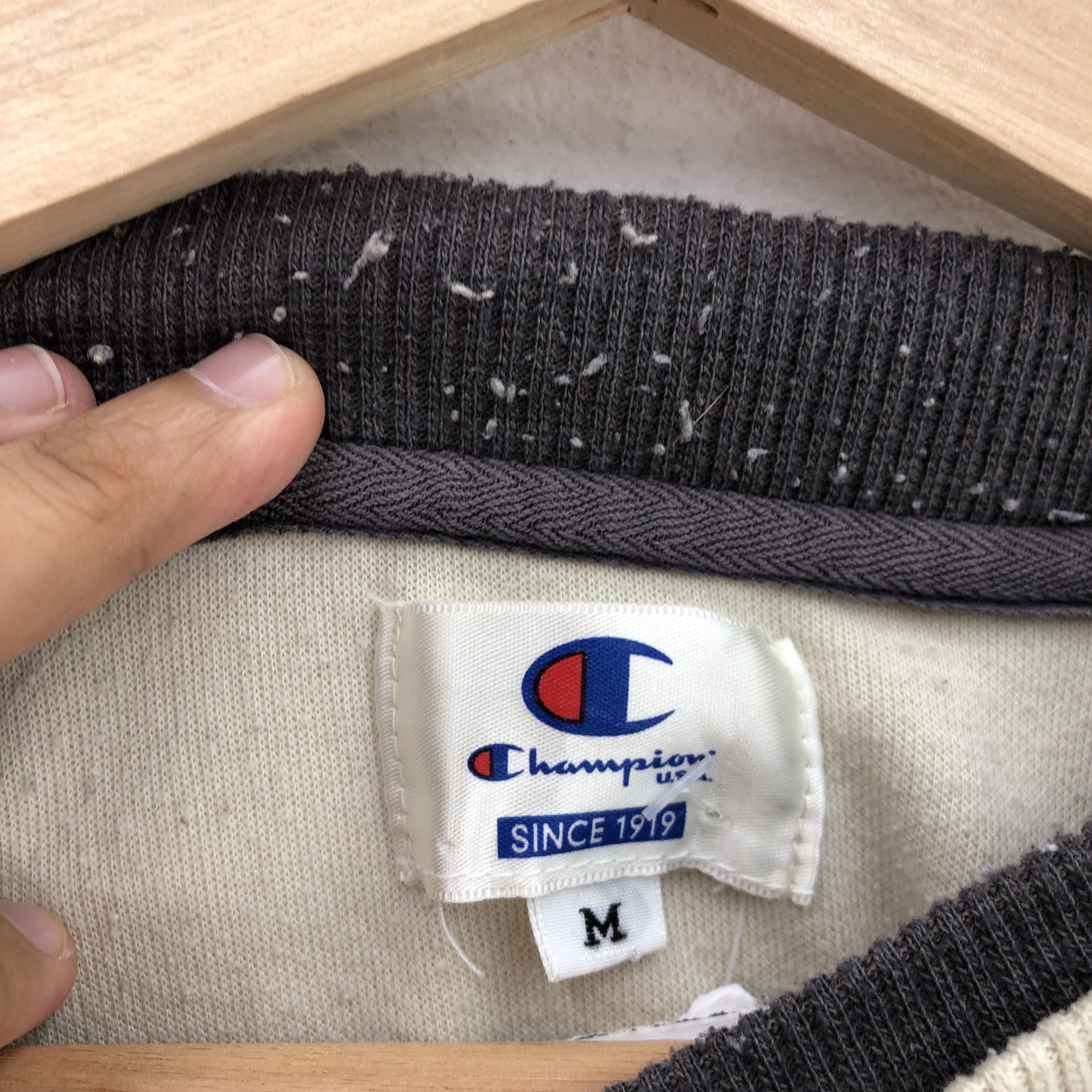 Champion Vintage Champion Sweater Champion Script Sweatshirt Jumper Size US M / EU 48-50 / 2 - 4 Thumbnail