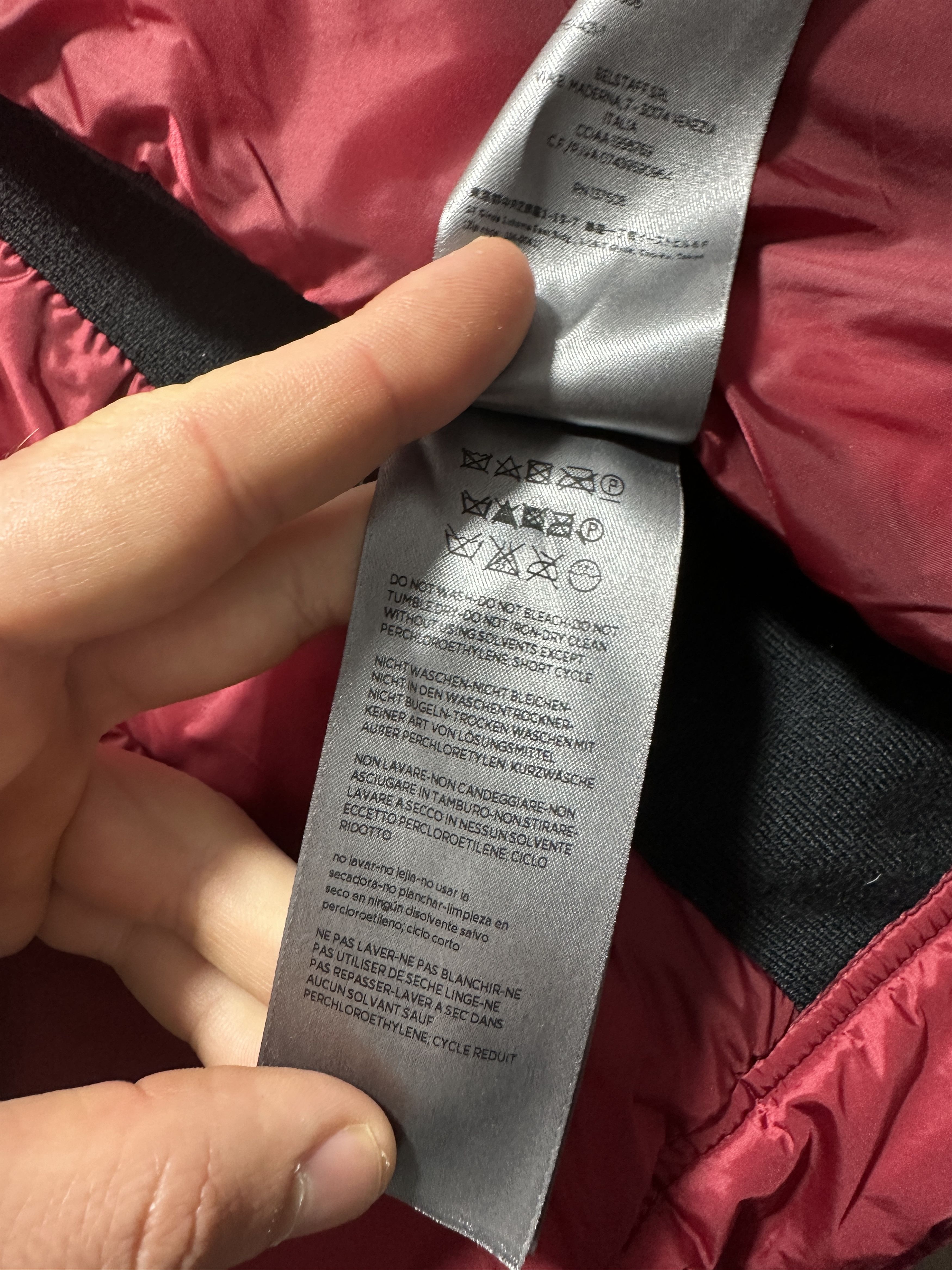 Belstaff Belstaff Silverthorn Down Jacket Red Quilted IT40 FR36 Size S / US 4 / IT 40 - 11 Thumbnail