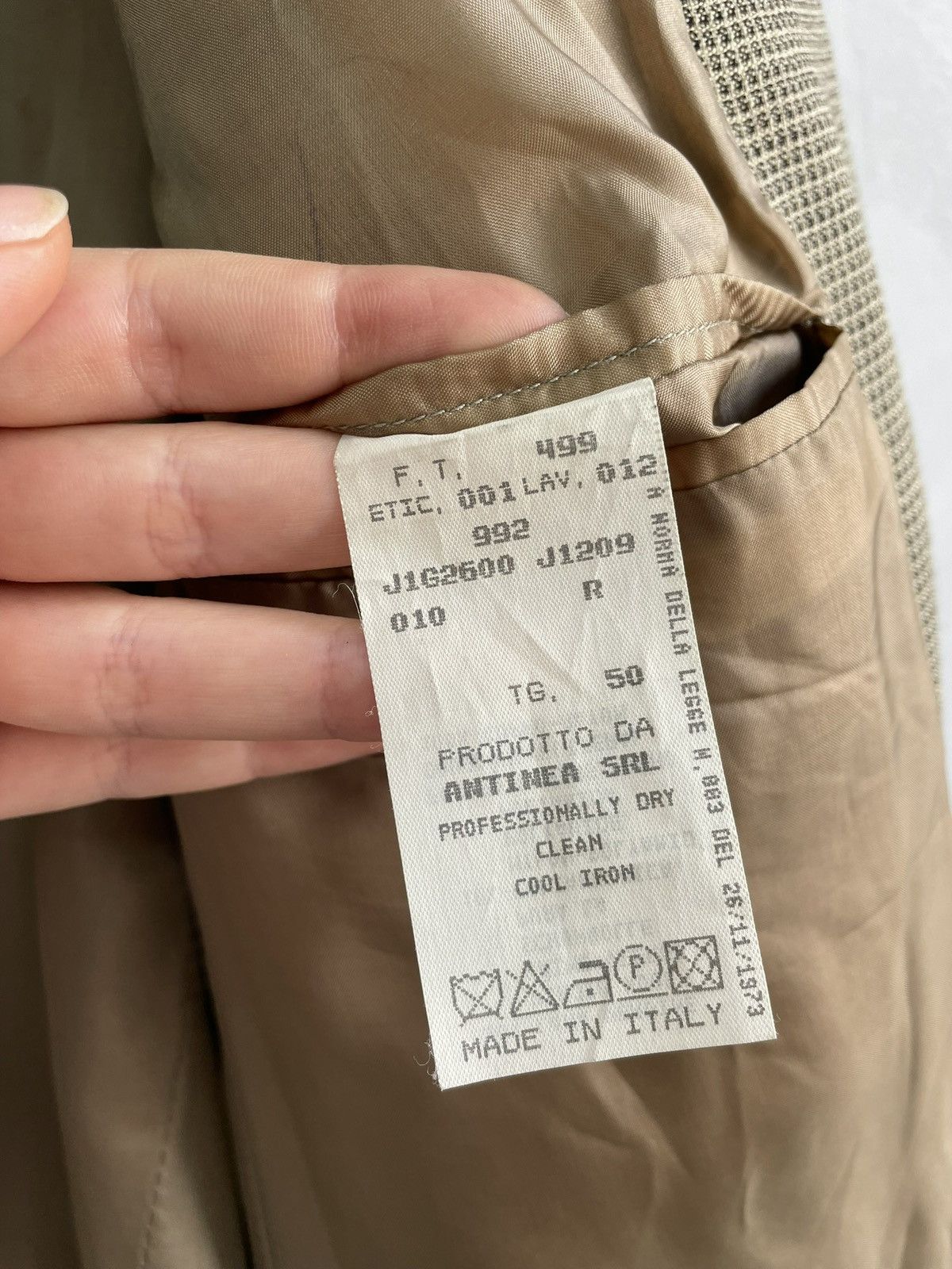 Emporio Armani Rare 90s Emporio Armani retro jacket blazer y2k Size US M / EU 48-50 / 2 - 3 Thumbnail